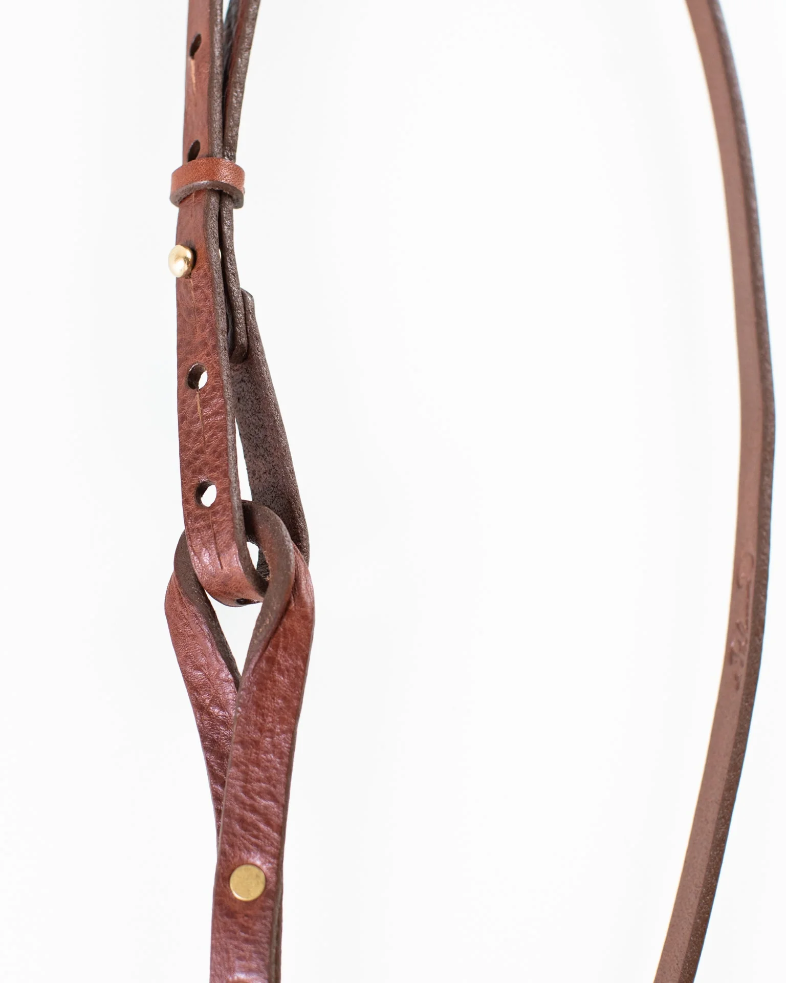 Nouva 1/2 inch Single Wrap in Bark/Brass - Image 4