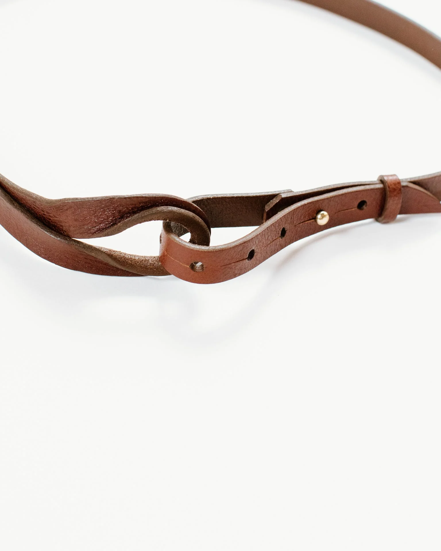 Nuova 3/4 inch Single Wrap in Bark/Brass - Image 2