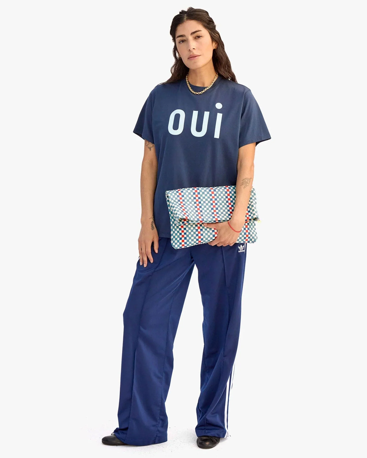 Oui Original Tee in Navy - Image 2