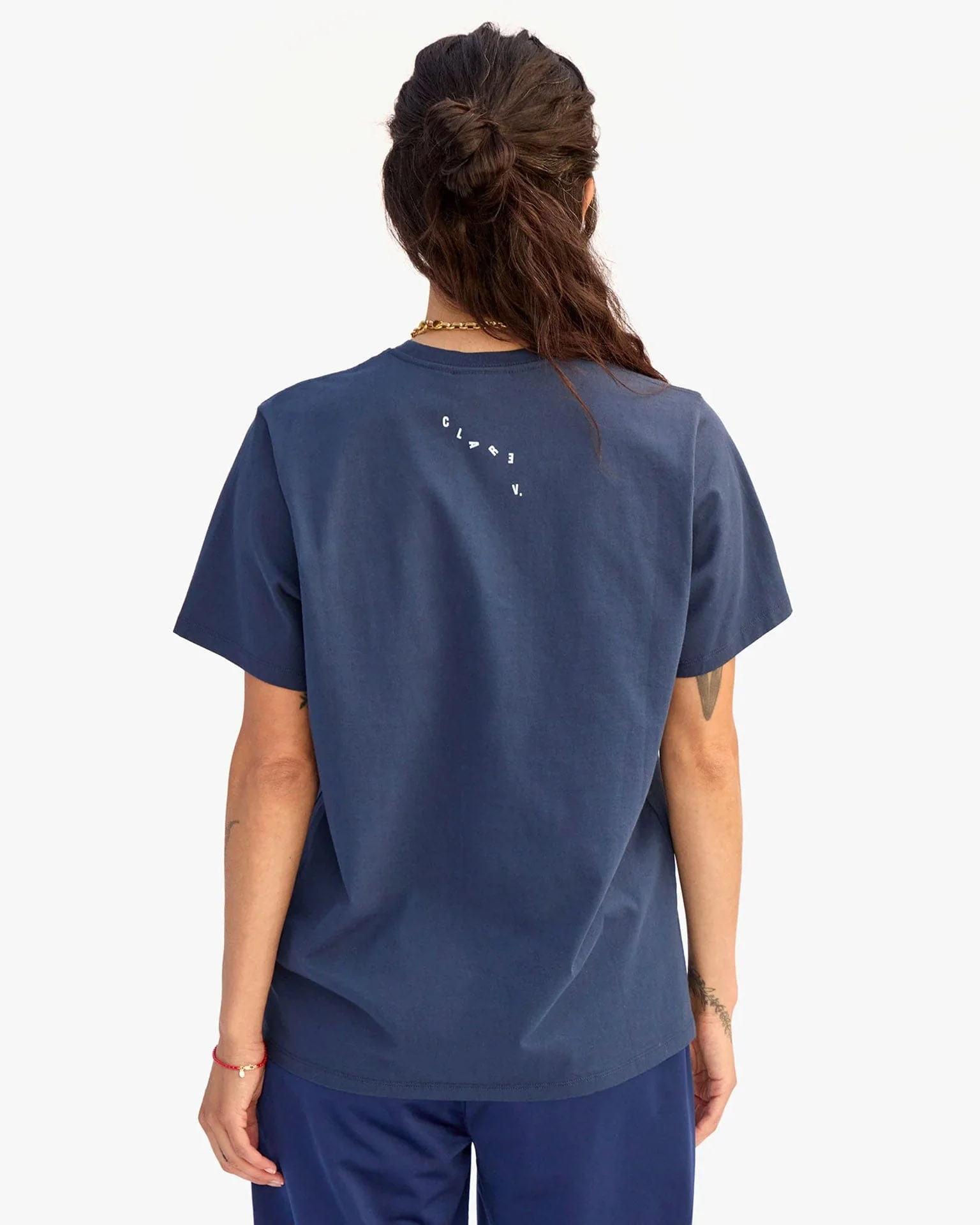 Oui Original Tee in Navy - Image 3