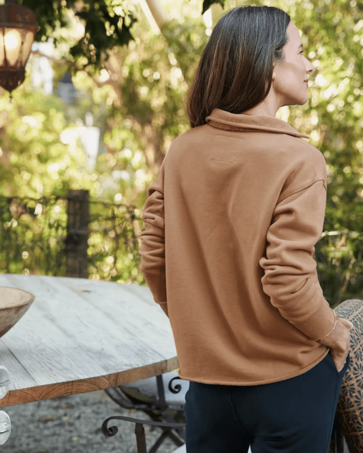Patrick Henley in Camel Terry - Image 2