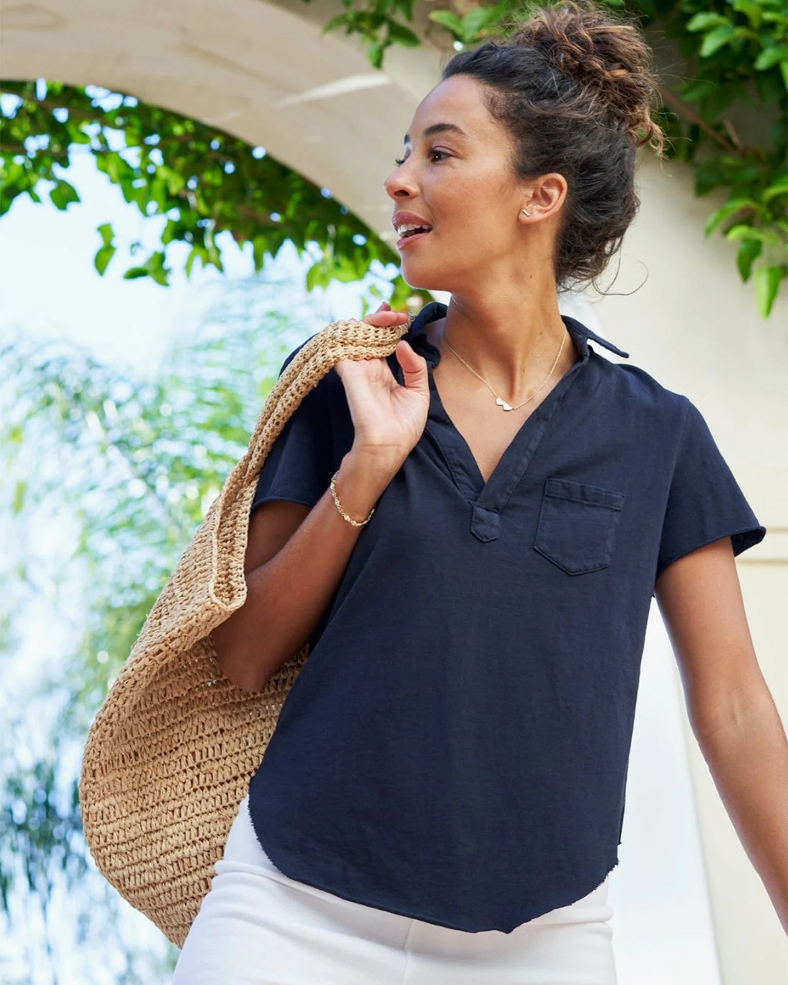 Charlotte Perfect Polo in British Royal Navy