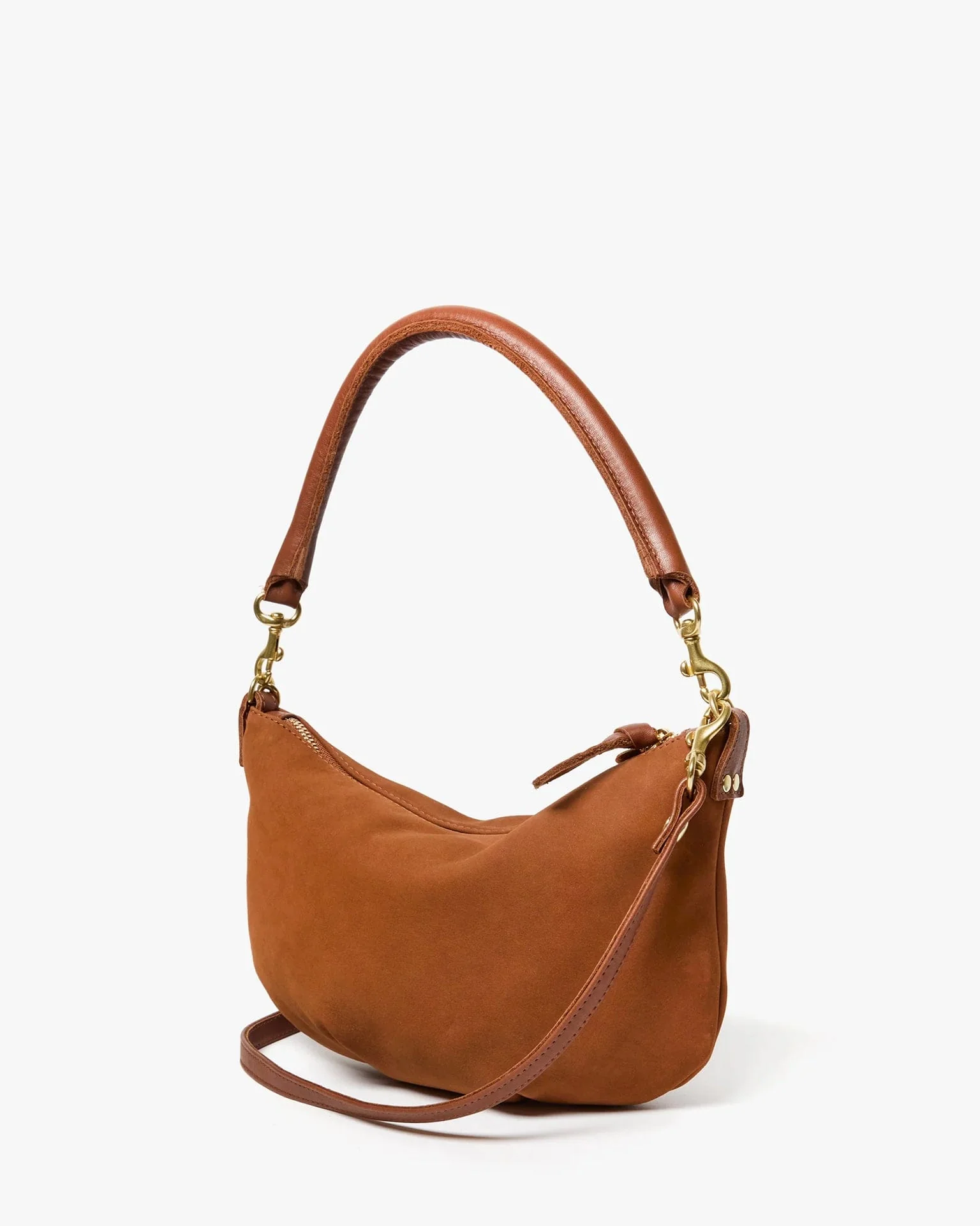 Petit Moyen Messenger - Smooth Nubuck in Hazelnut - Image 4