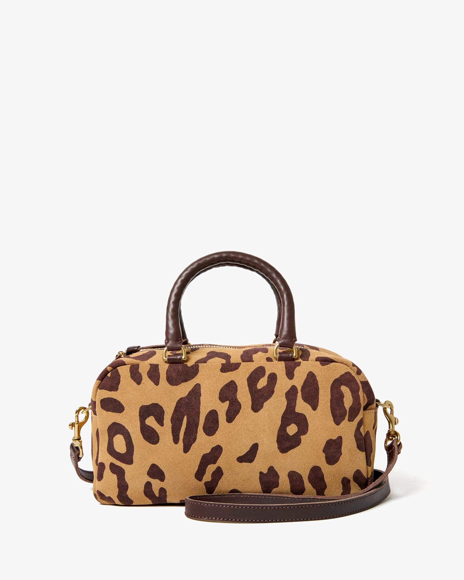 Petite Claudine - Pablo Cat Suede in Lark/Brown