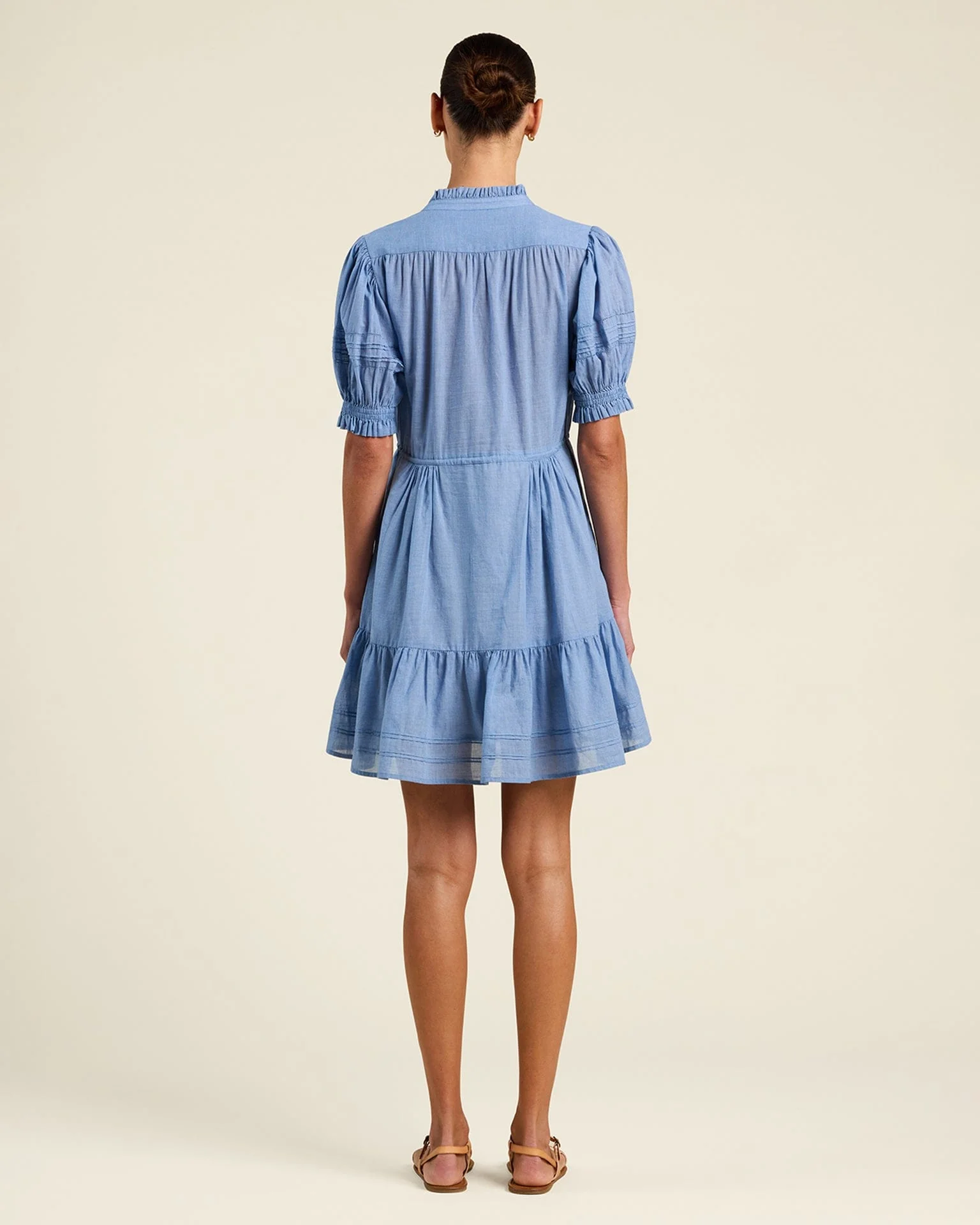 Phoebe Dress in Brisa Houndstooth - Image 4