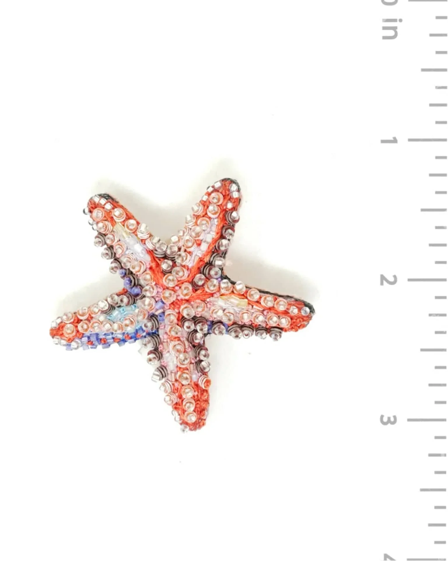 Pink Star Brooch Pin - Image 3