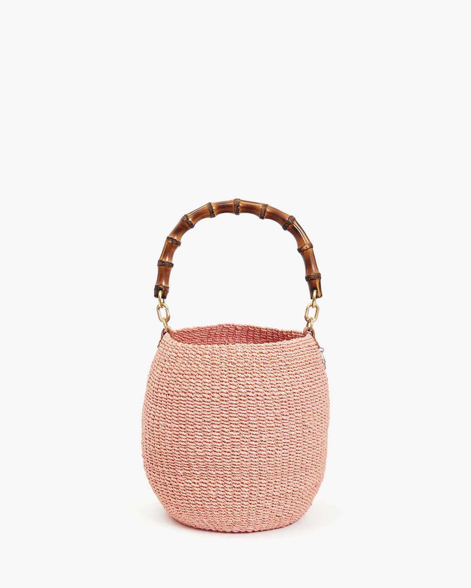 Pot de Miel w/ Bamboo Handle in Blush