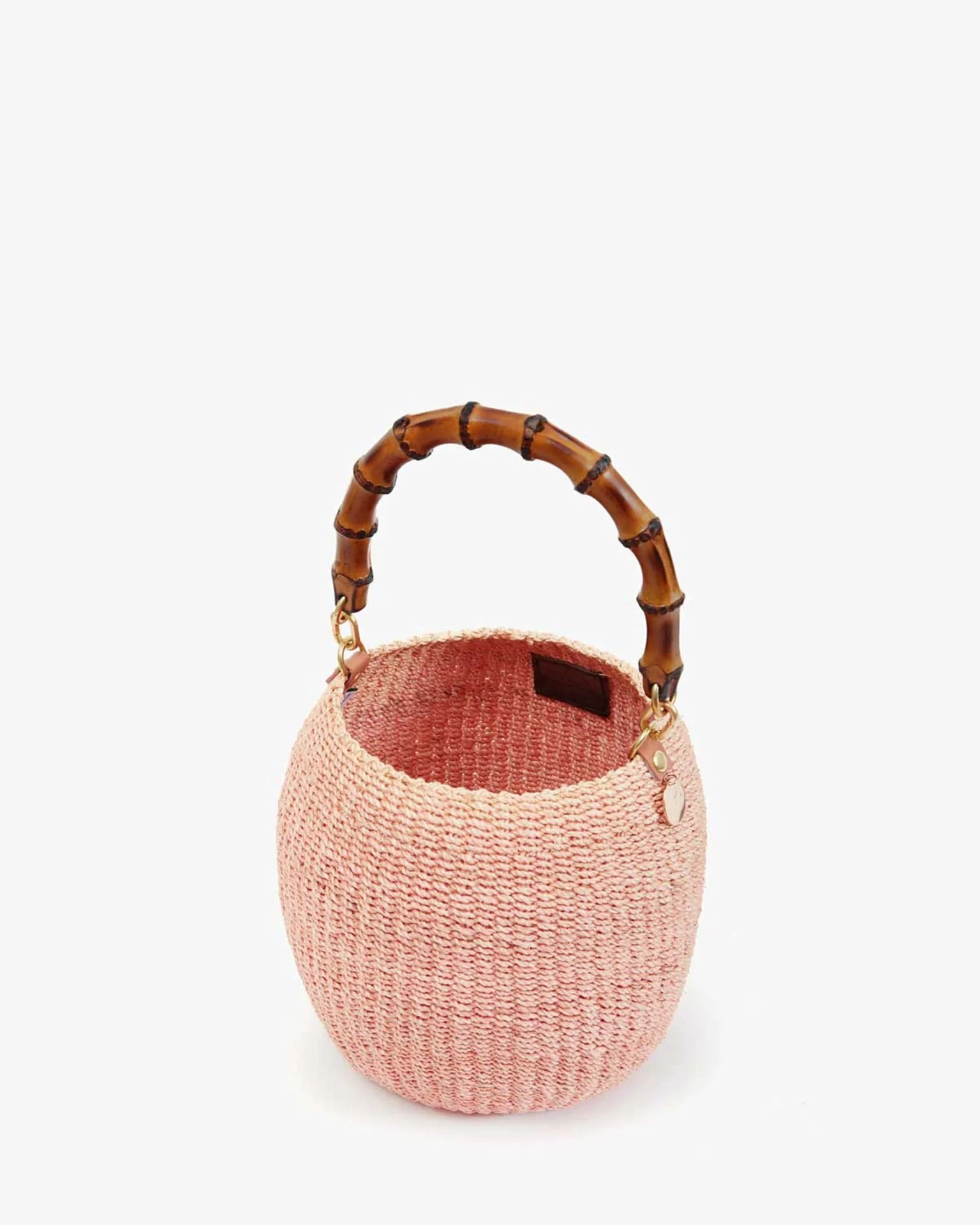Pot de Miel w/ Bamboo Handle in Blush - Image 3