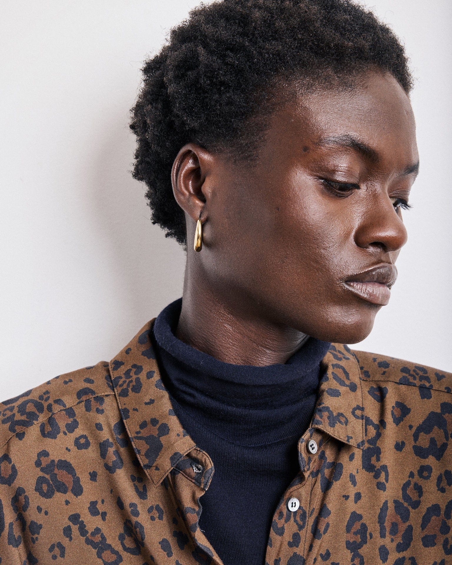 Ryle Shirtdress in Brown - Image 3