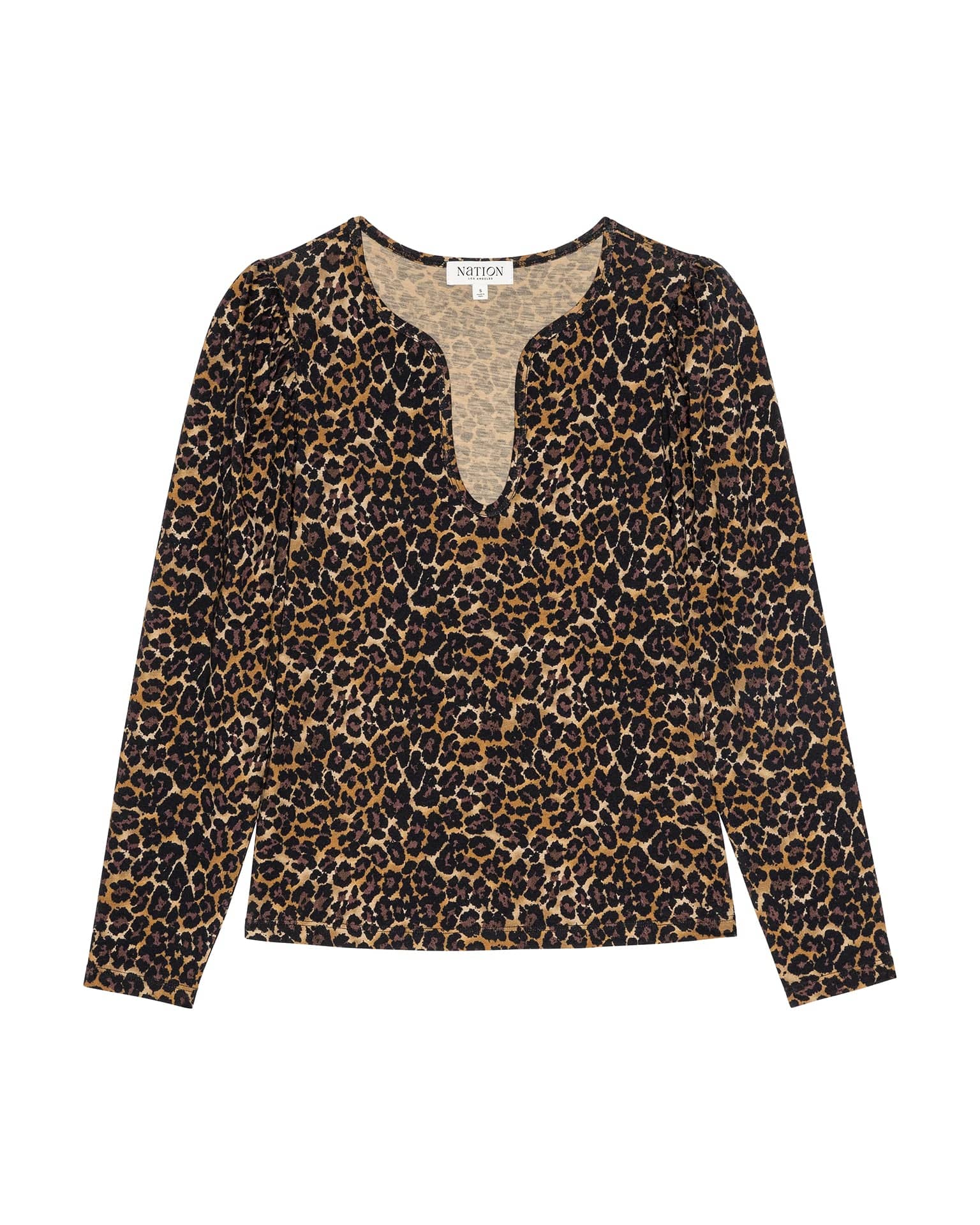 Sabina Tee in Winter Leopard - Image 6