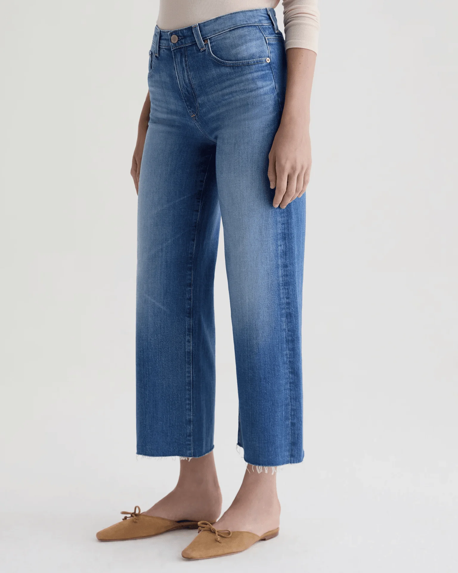 Saige Wide Leg Crop in 13Ys Allure - Image 4