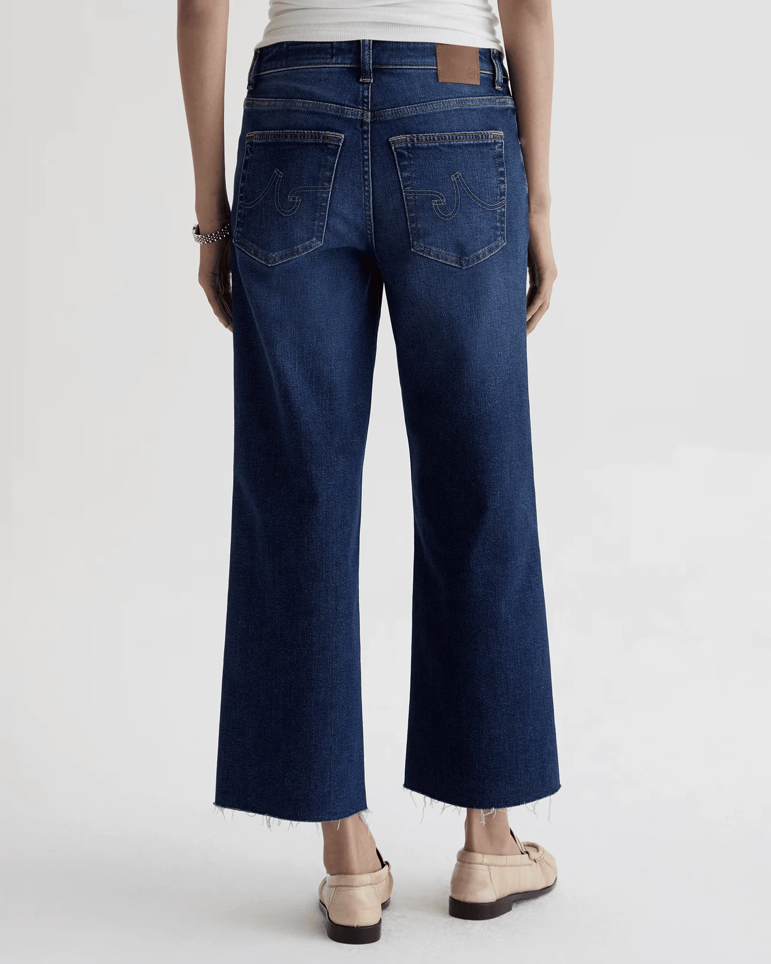 Saige Wide Leg Crop in Outspoken - Image 6