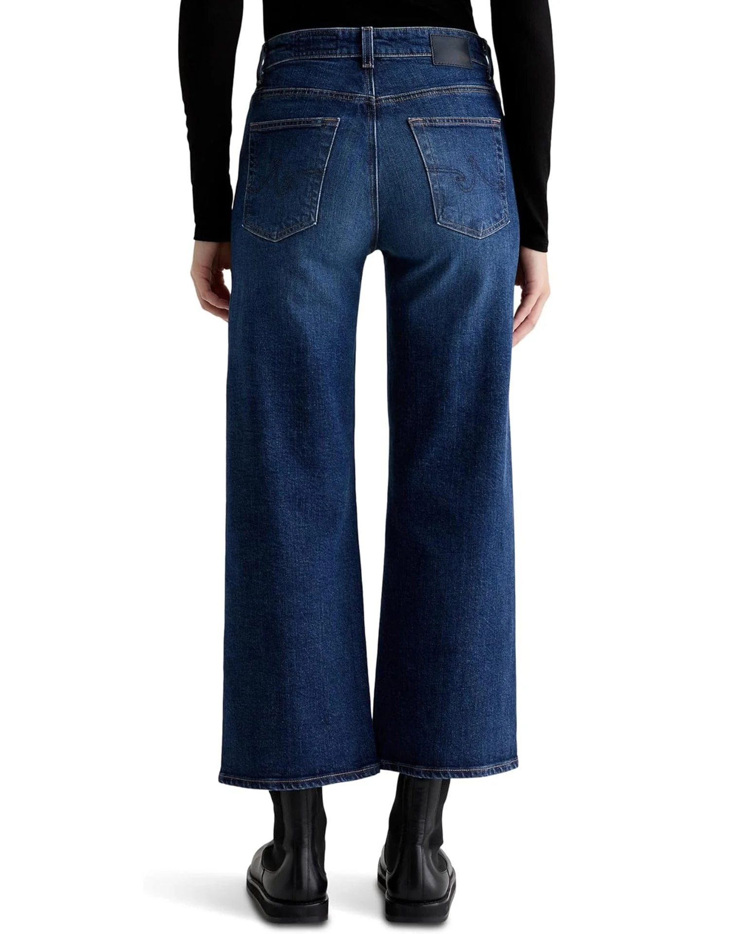 Saige Wide Leg Crop in Veiled - Image 5