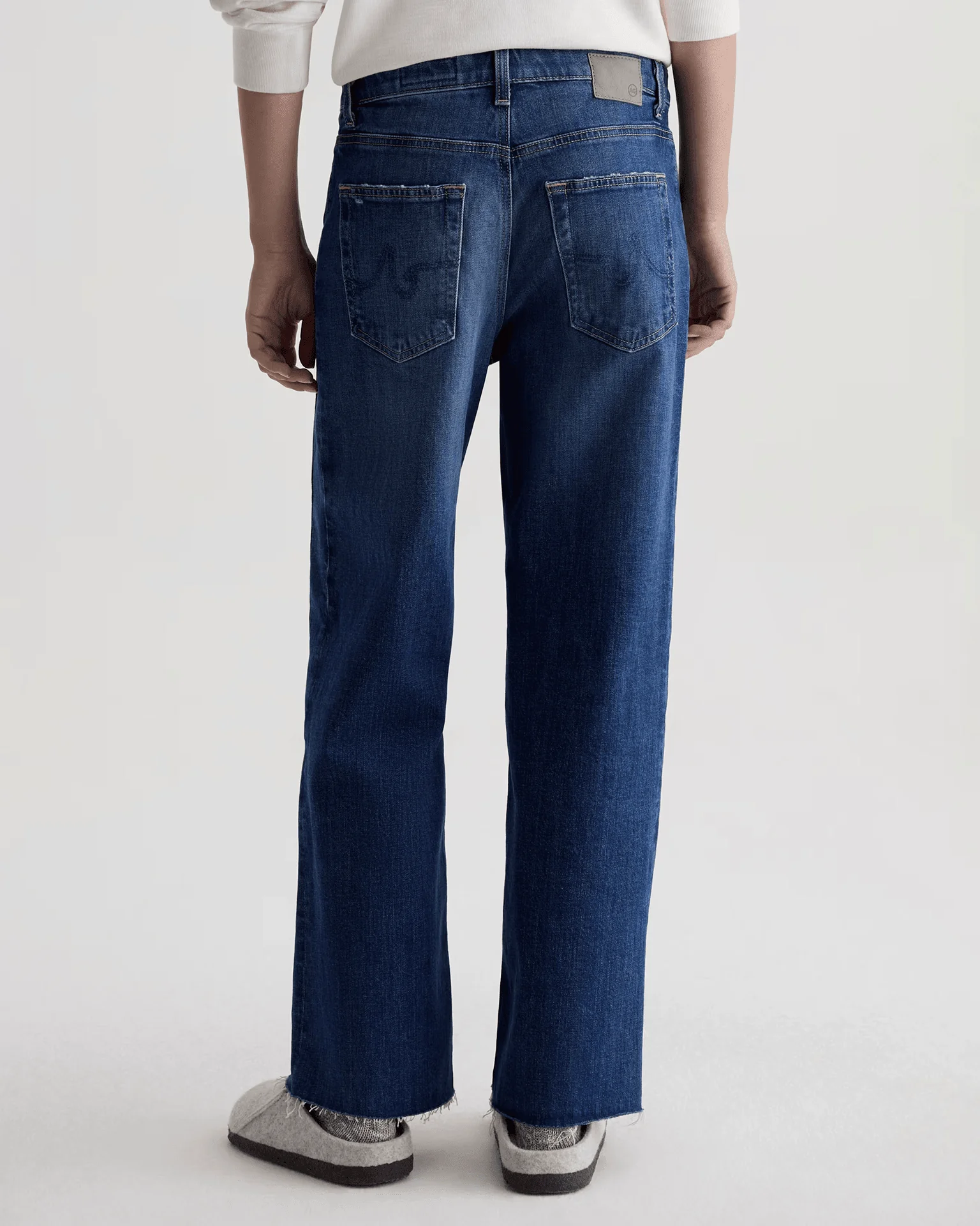 Saige Wide Leg Crop in Watermist - Image 6