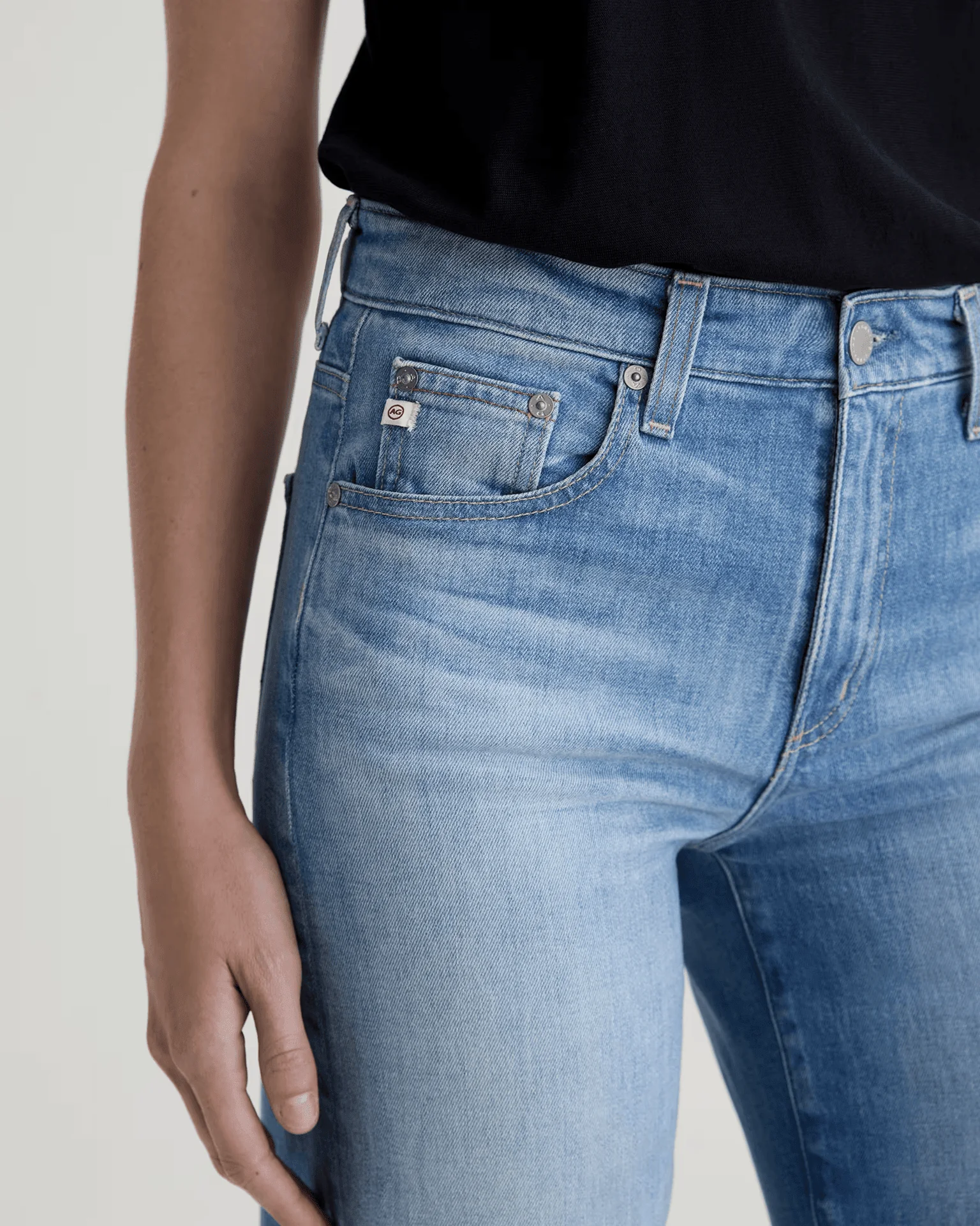 Saige Wide Leg in 18Ys Bisou - Image 4
