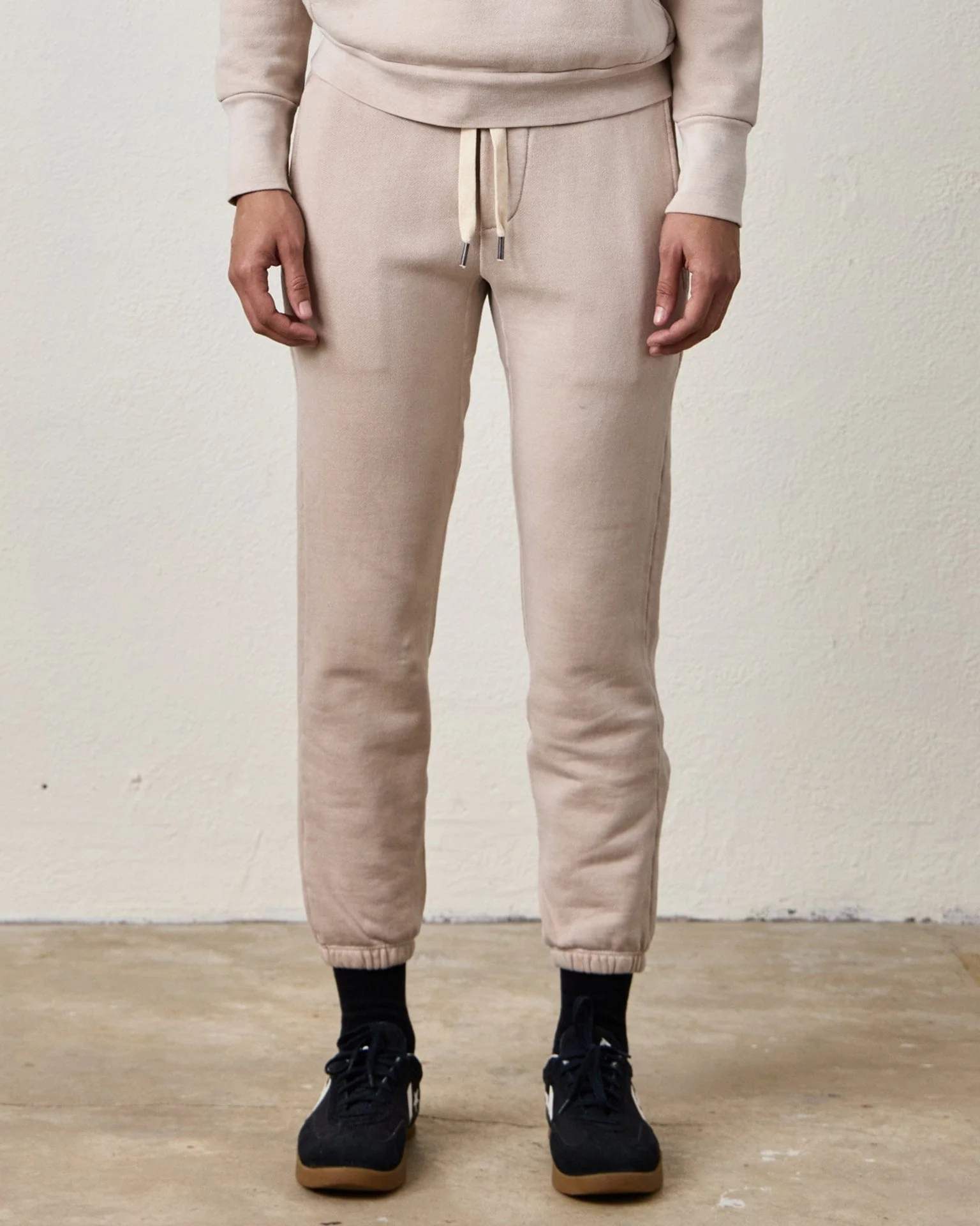 Sayde Slim FT Sweatpant in Faded Taupe