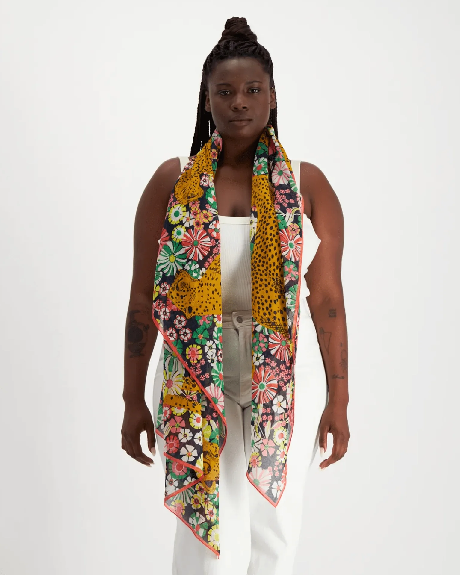 Scarf 100 Pampa in Multicolor