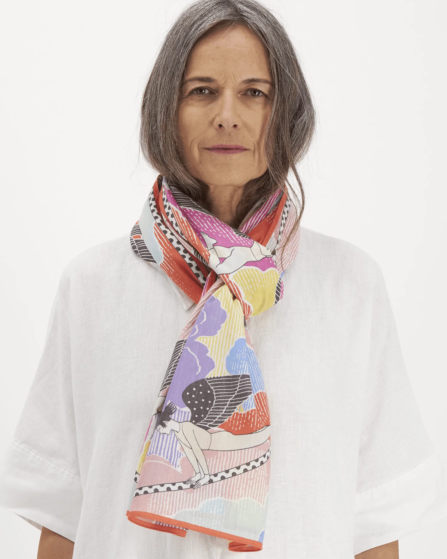 Scarf 100 Yoga in Multicolor - Image 3