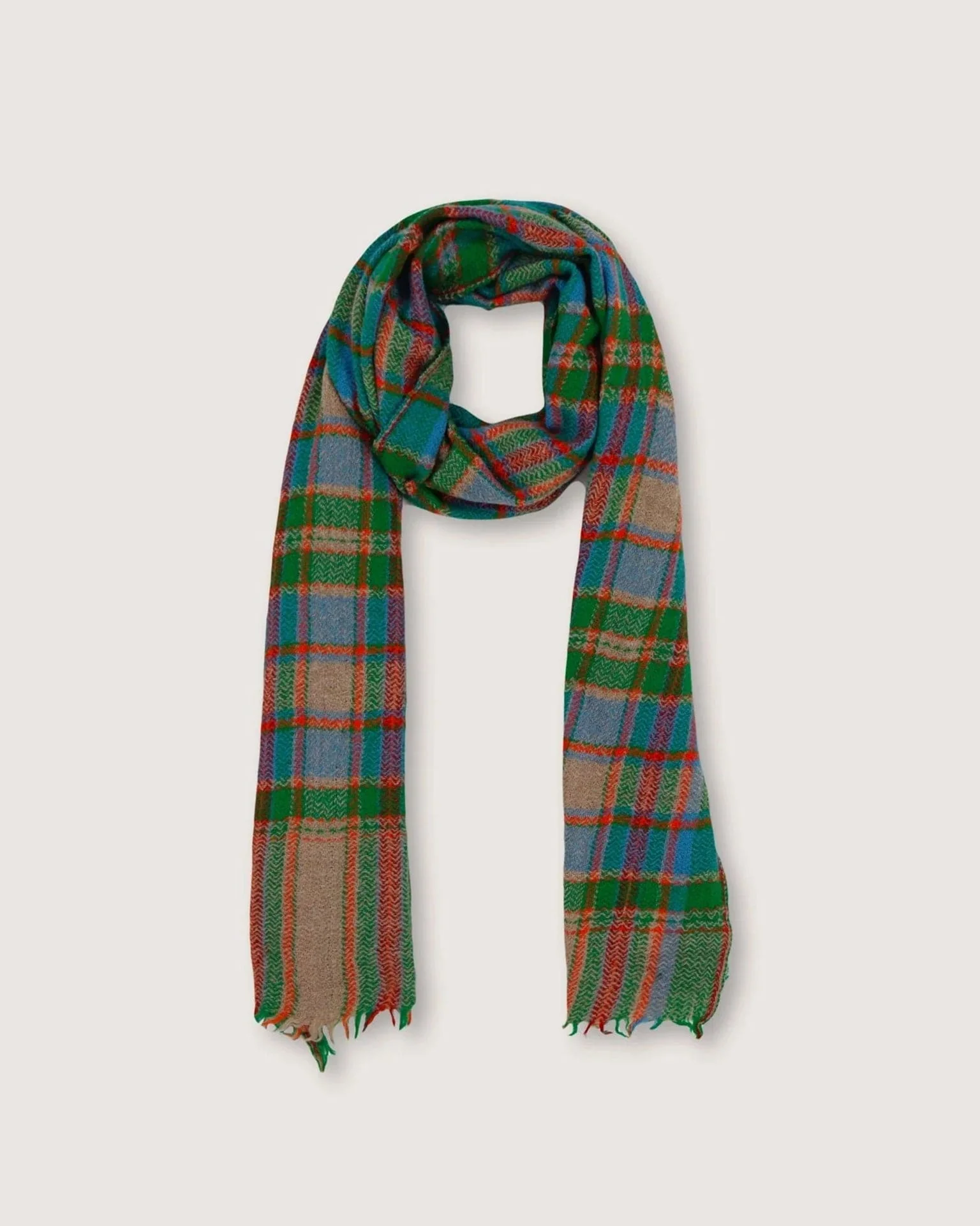 Scarf No 700 in Apple Green - Image 3