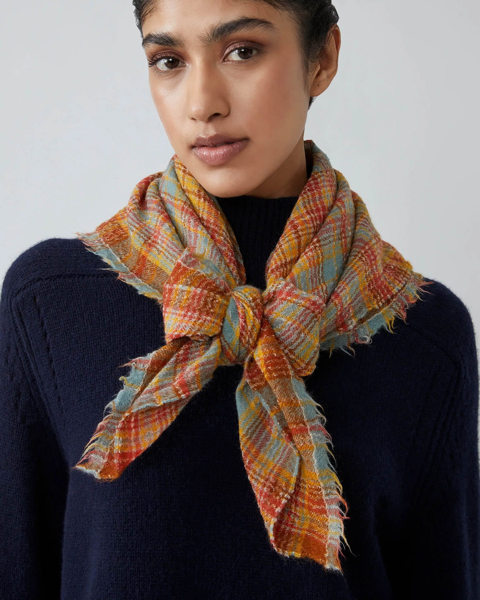 Stewart Scarf No 801 in Spice