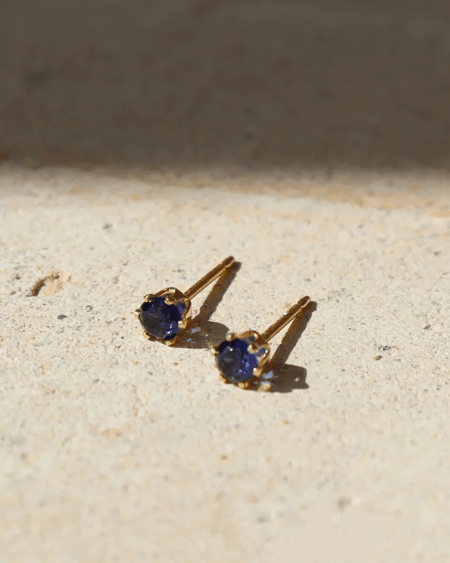 September Birthstone Studs in 14K Gold Fill