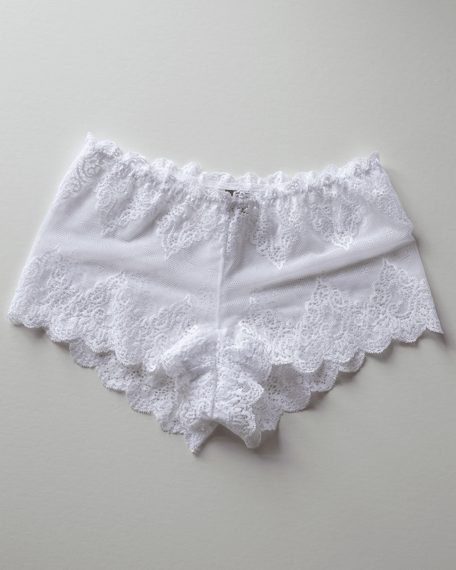 SFL Fairy Bralette & Hipster Set in White - Image 5