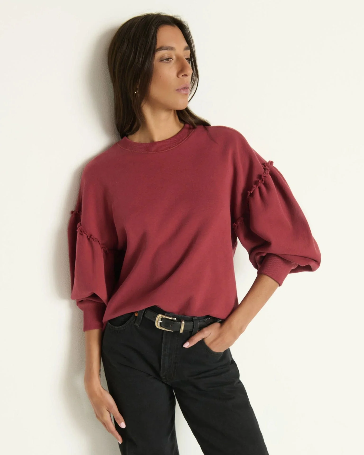 Shane Sweatshirt in Russet