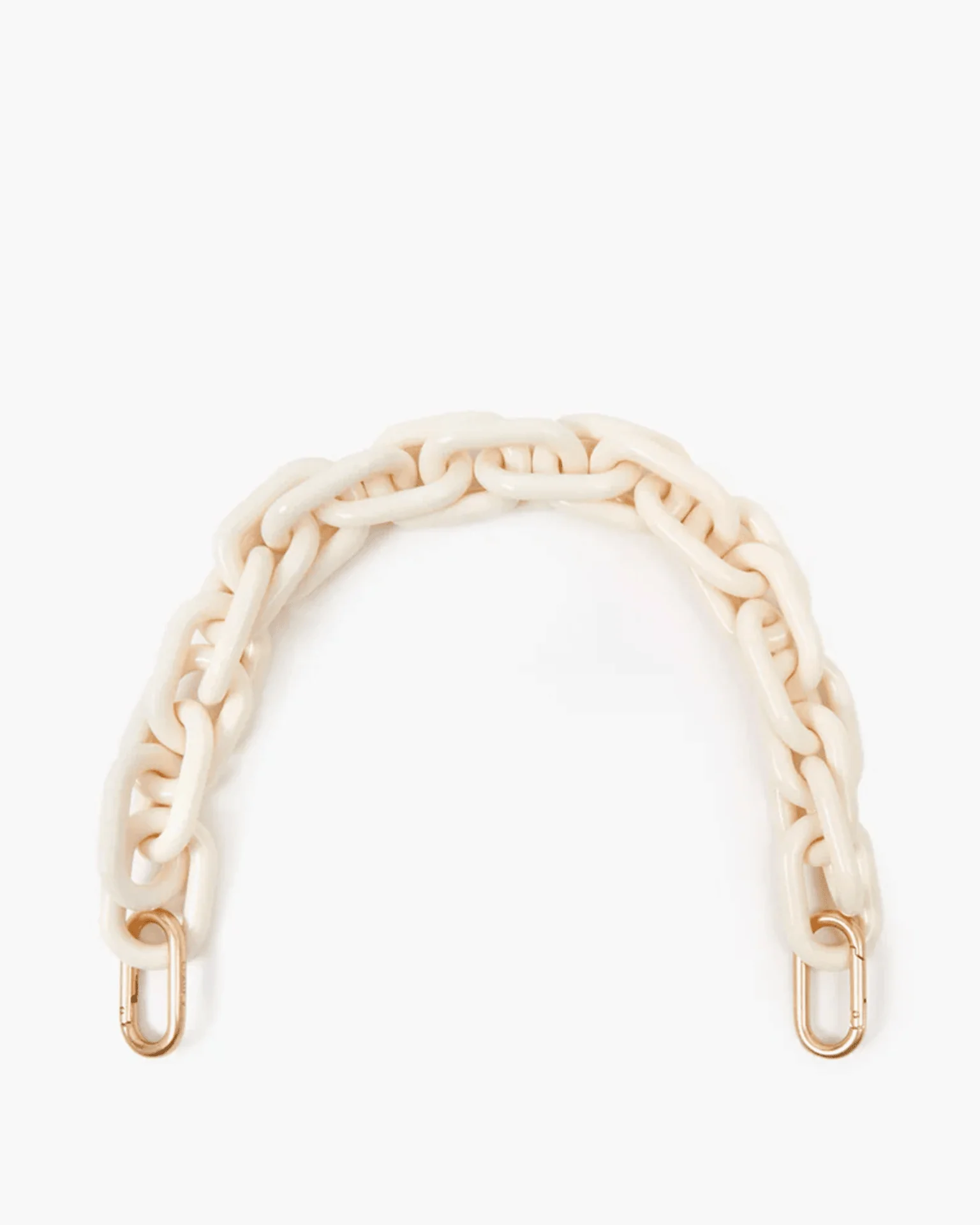 Shortie Strap in Cream Resin