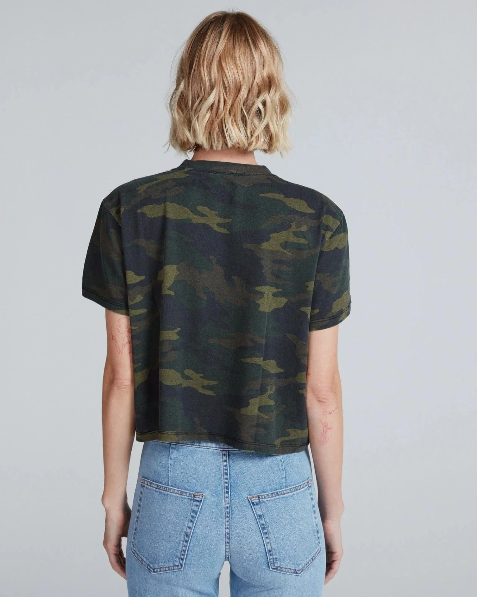 Shrunken Boy Tee in Camo - Image 3