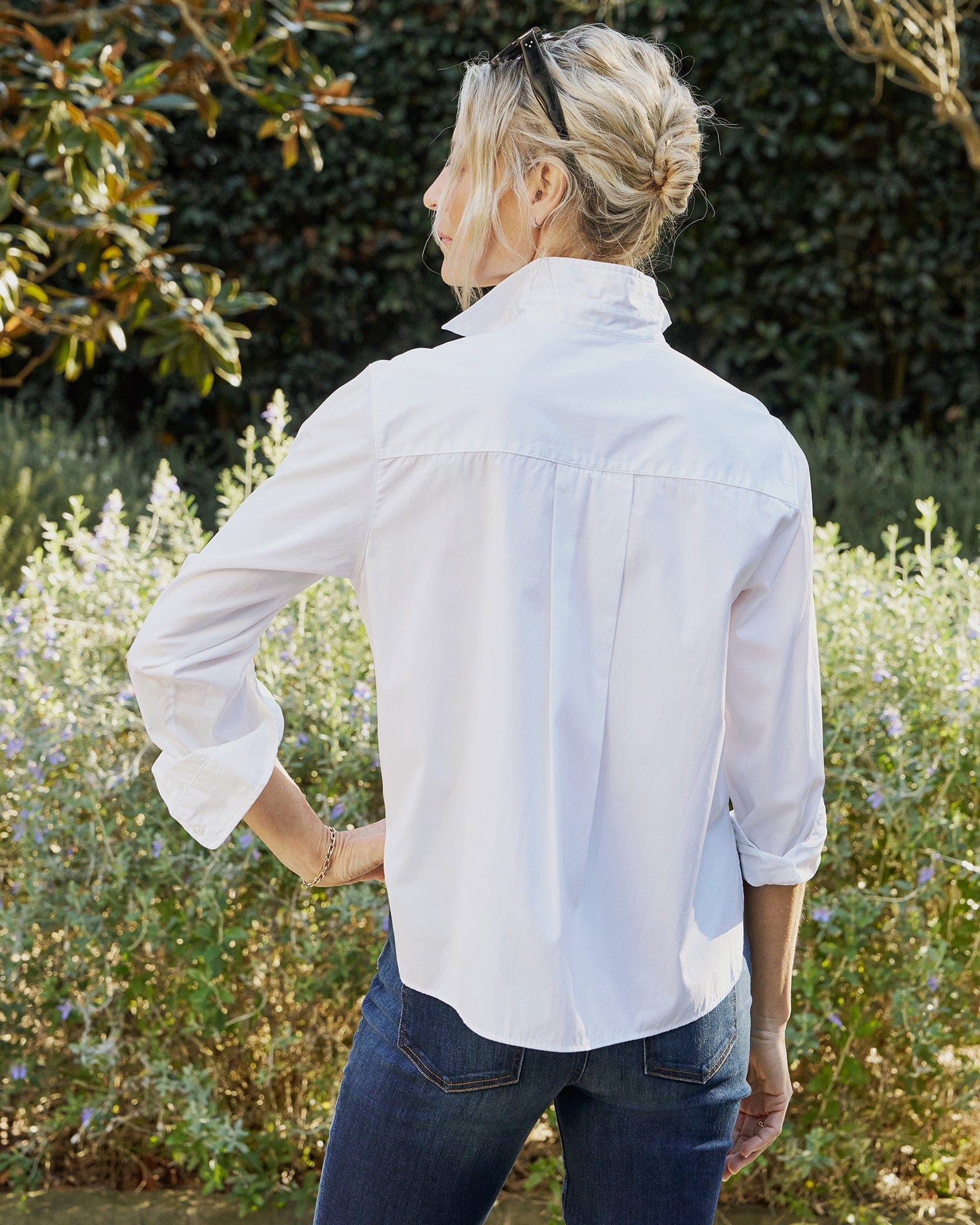 Silvio Button Up in White - Image 3