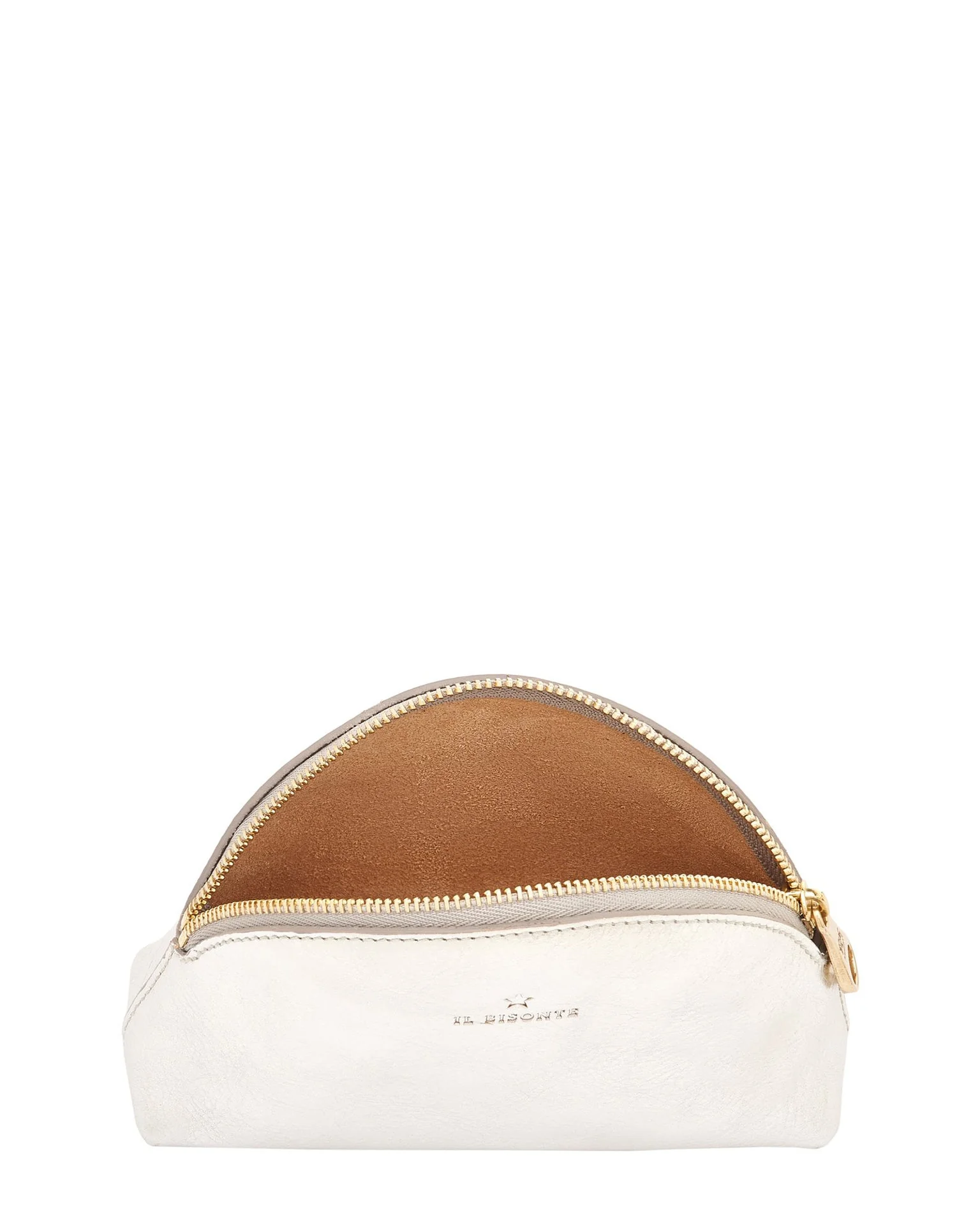 Small Bigallo Case in Platino w/ Brass Hardware - Image 3