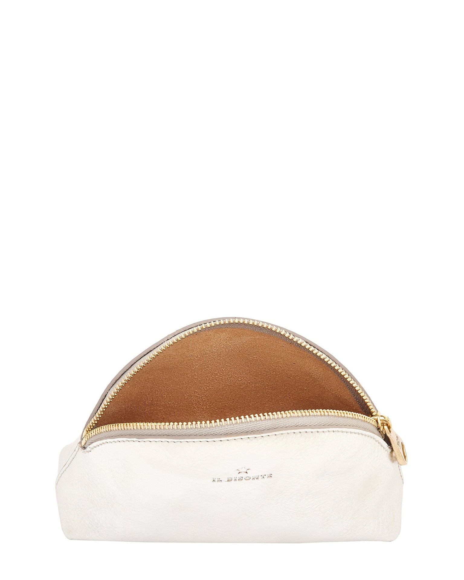 Small Bigallo Case in Silver w/ Brass Hardware - Image 3