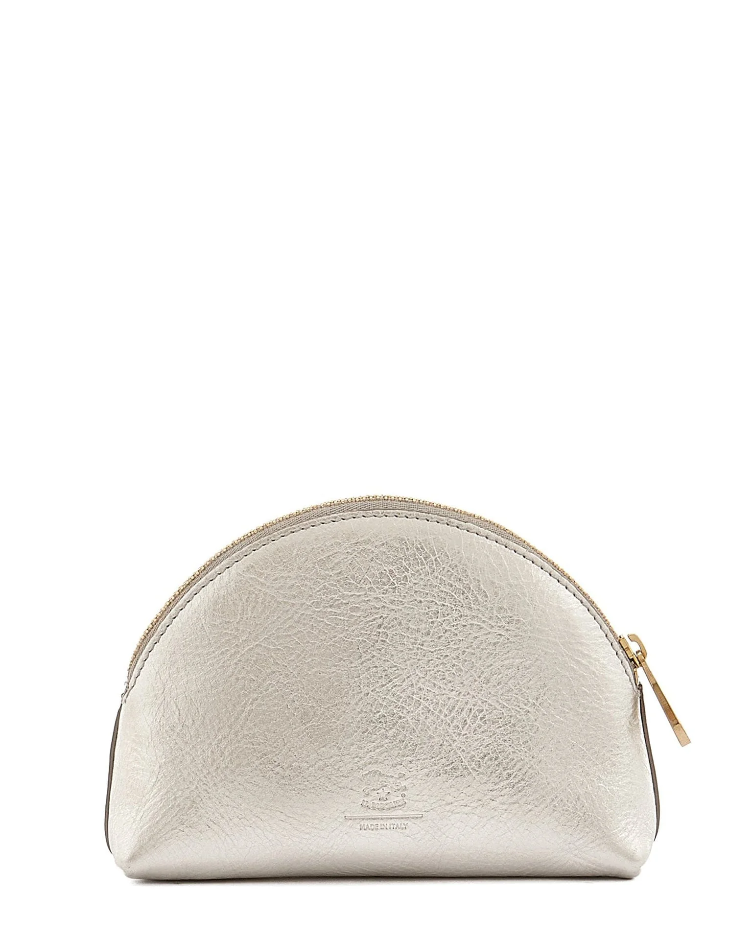 Small Bigallo Case in Silver w/ Brass Hardware - Image 4
