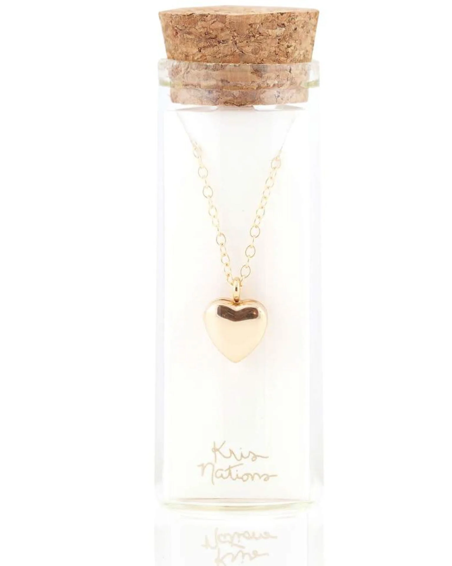 Small Heart Locket in Gold