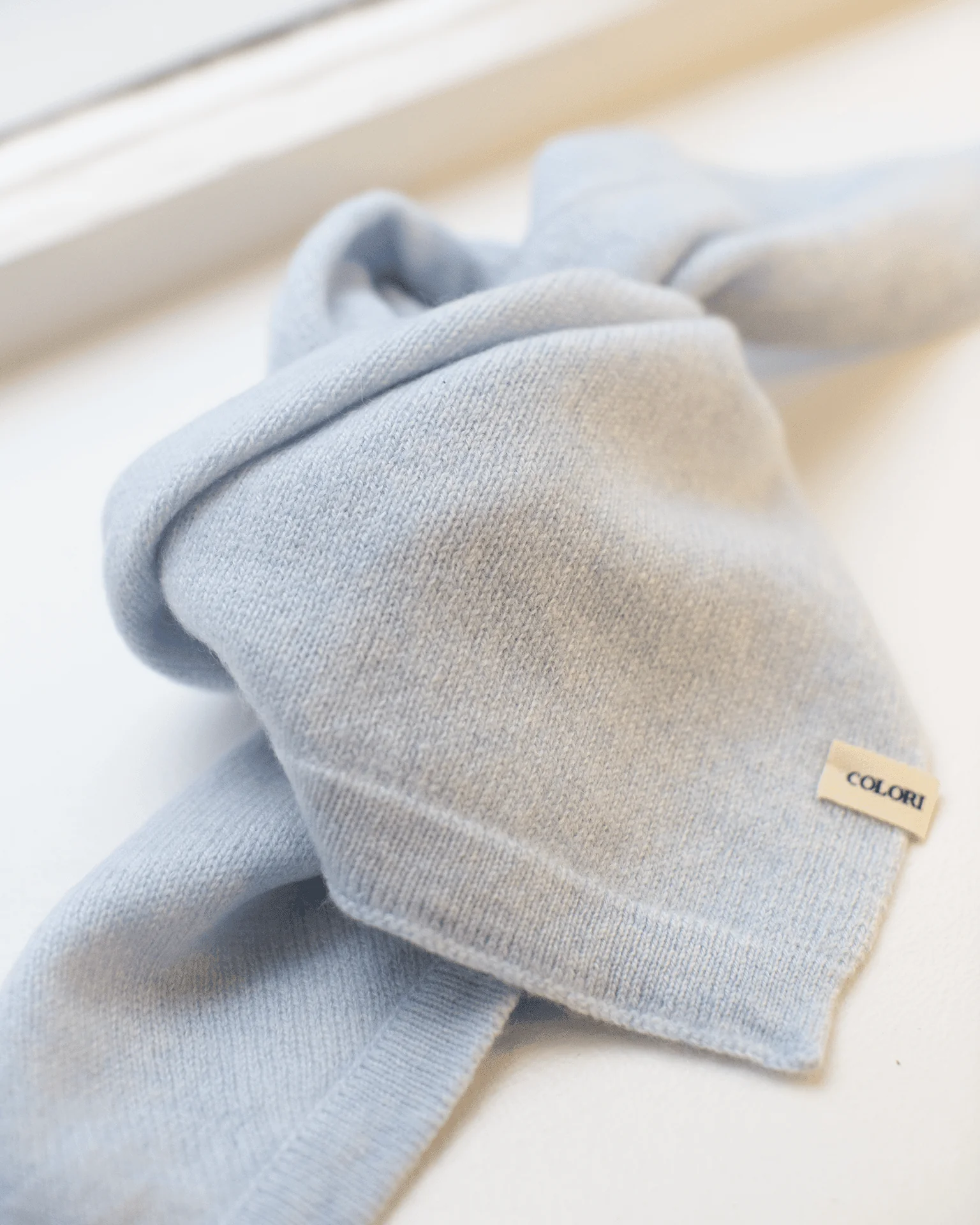 Small Triangle Bandana in Porcelain - Image 2