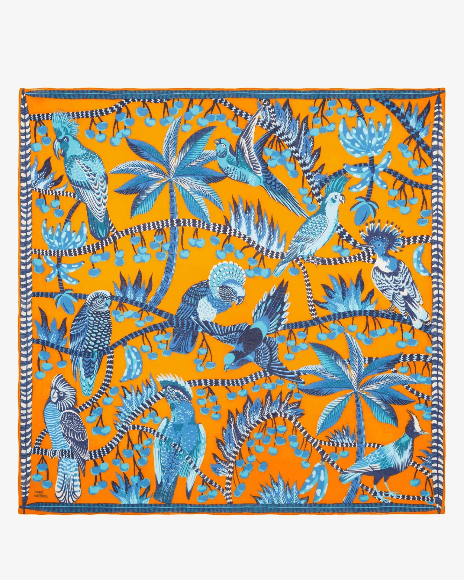 Square 130 Cerise in Orange - Image 2