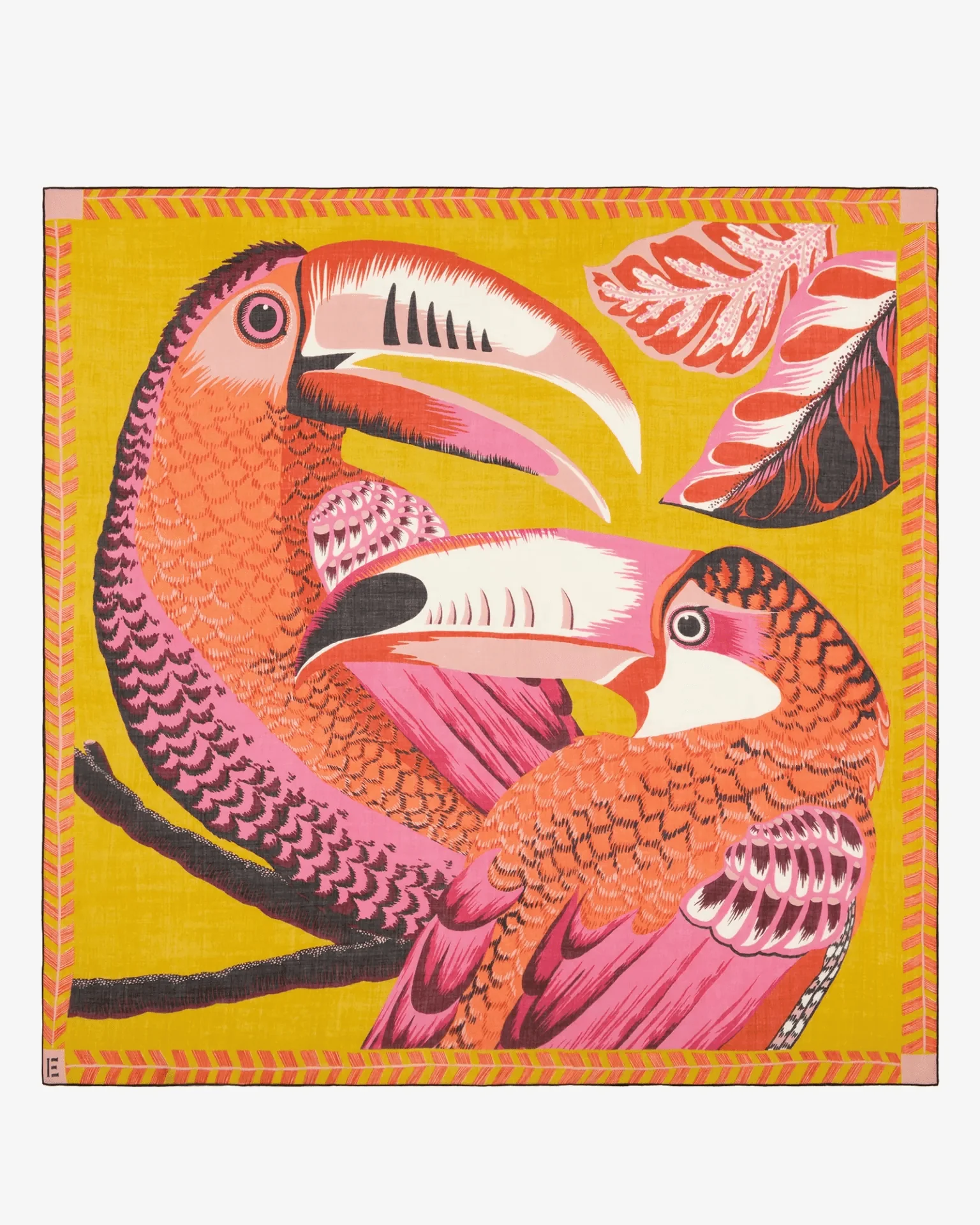 Square 130 Toucan in Yellow - Image 2