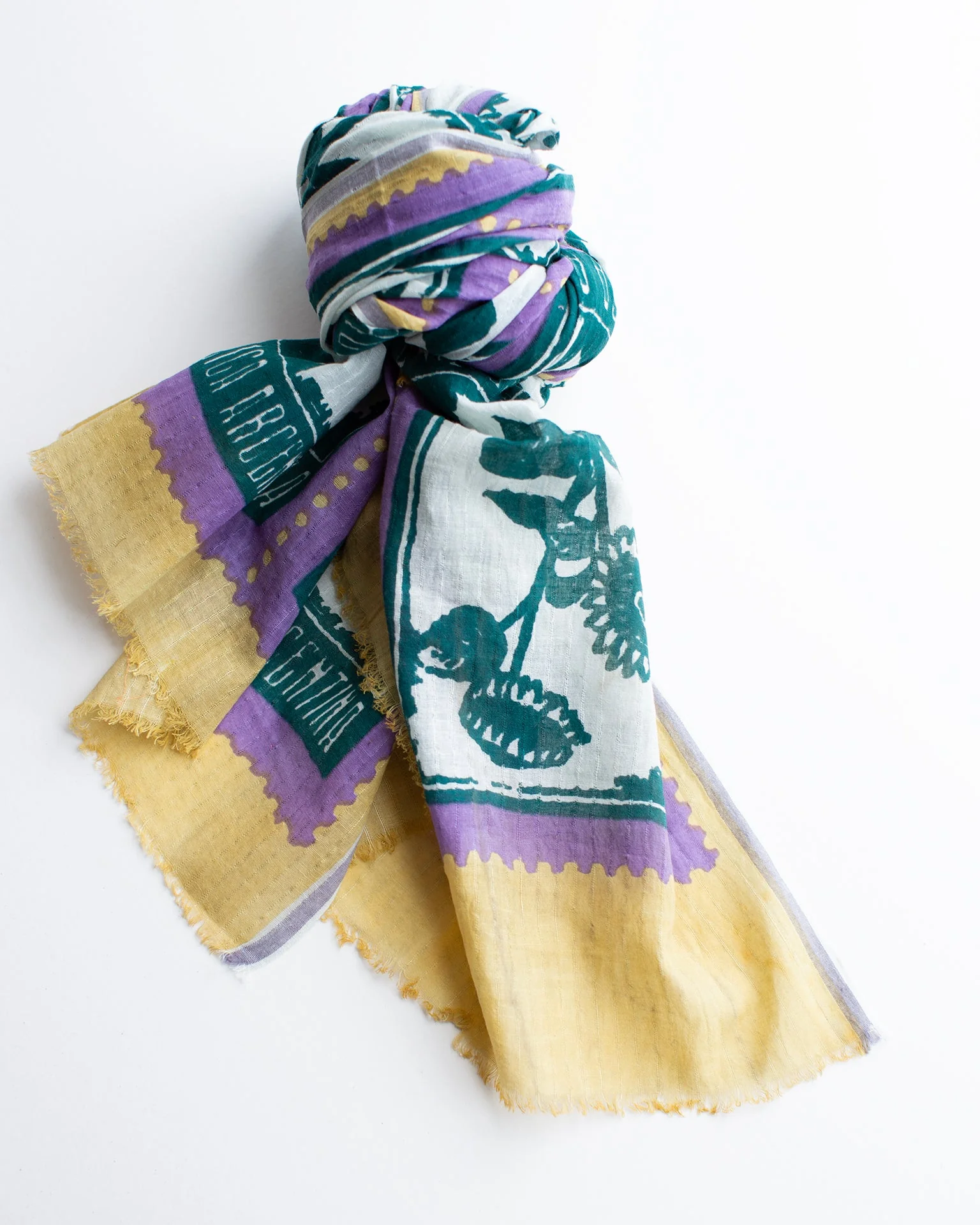 Stamps 80x190 Scarf in Lilac