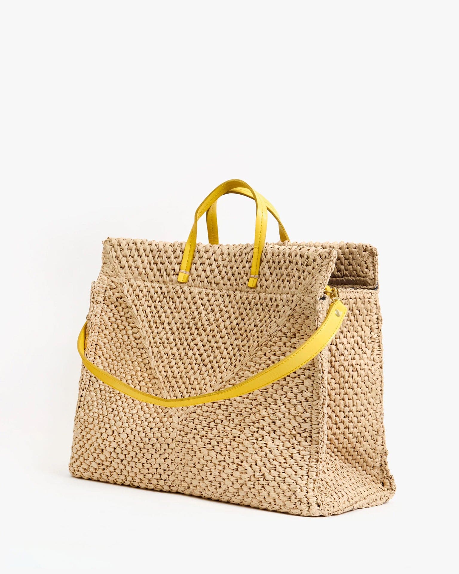 Summer Simple Tote in Dune Raffia - Image 3