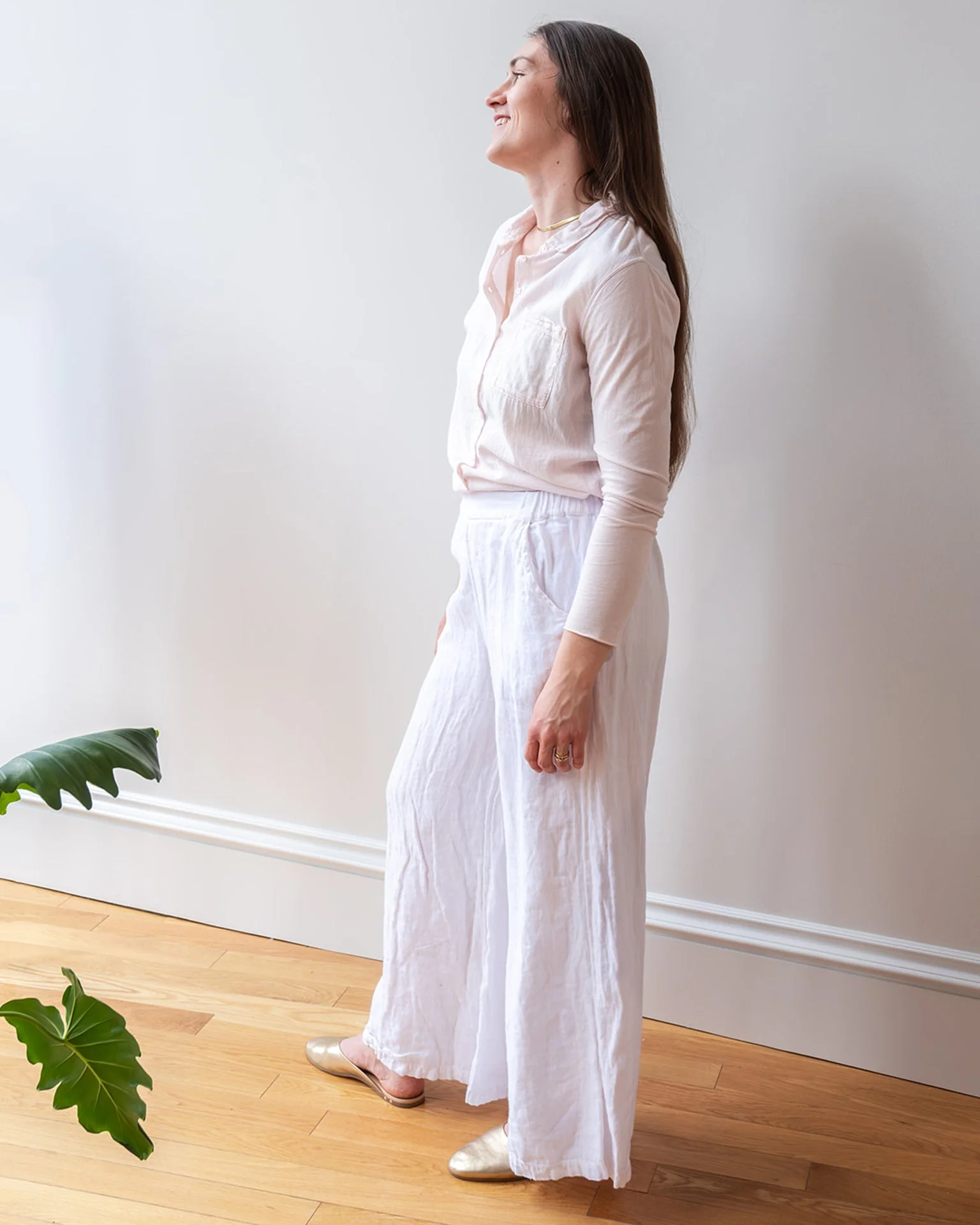 Tamy Shirt in Nude - Image 2