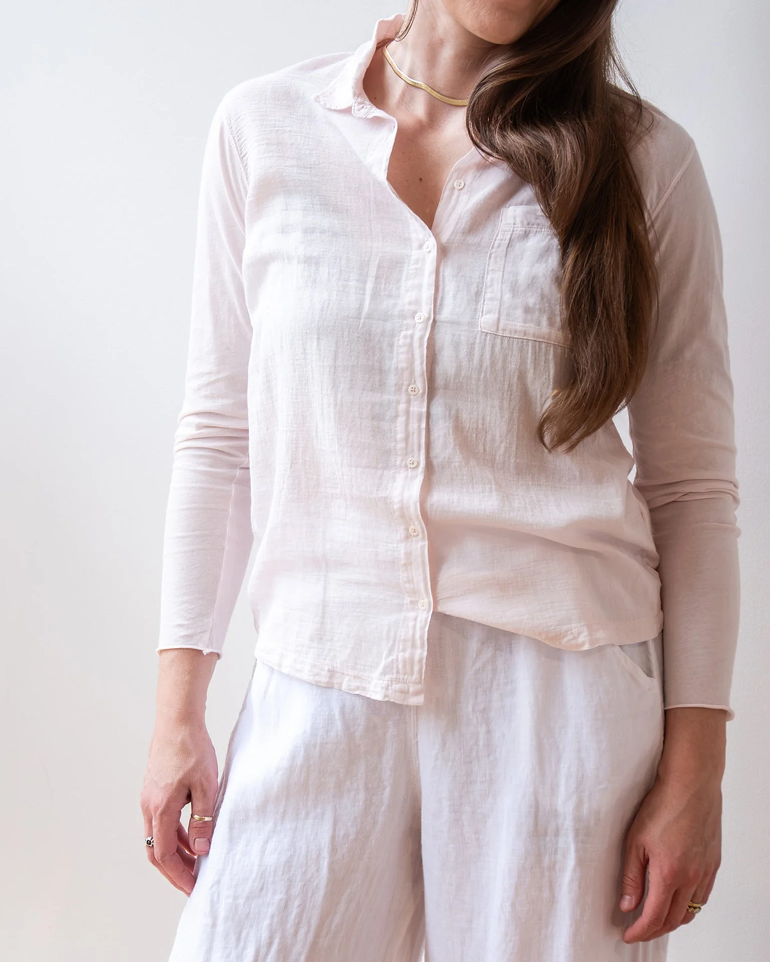 Tamy Shirt in Nude - Image 3