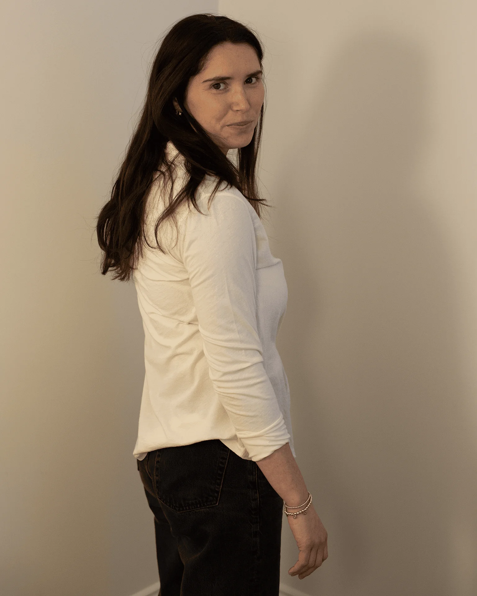 Tamy Shirt in Shell - Image 3