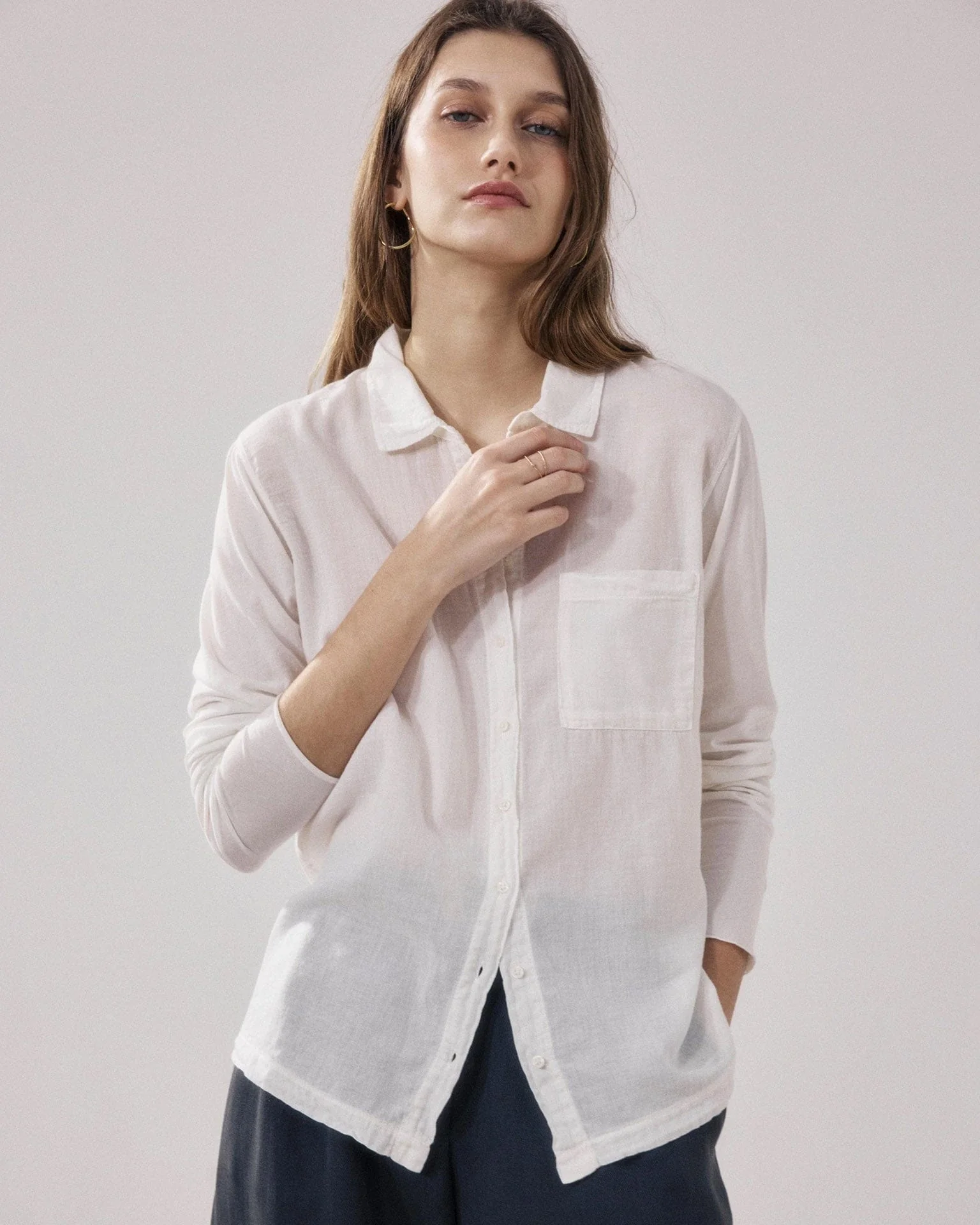 Tamy Shirt in White - Image 2