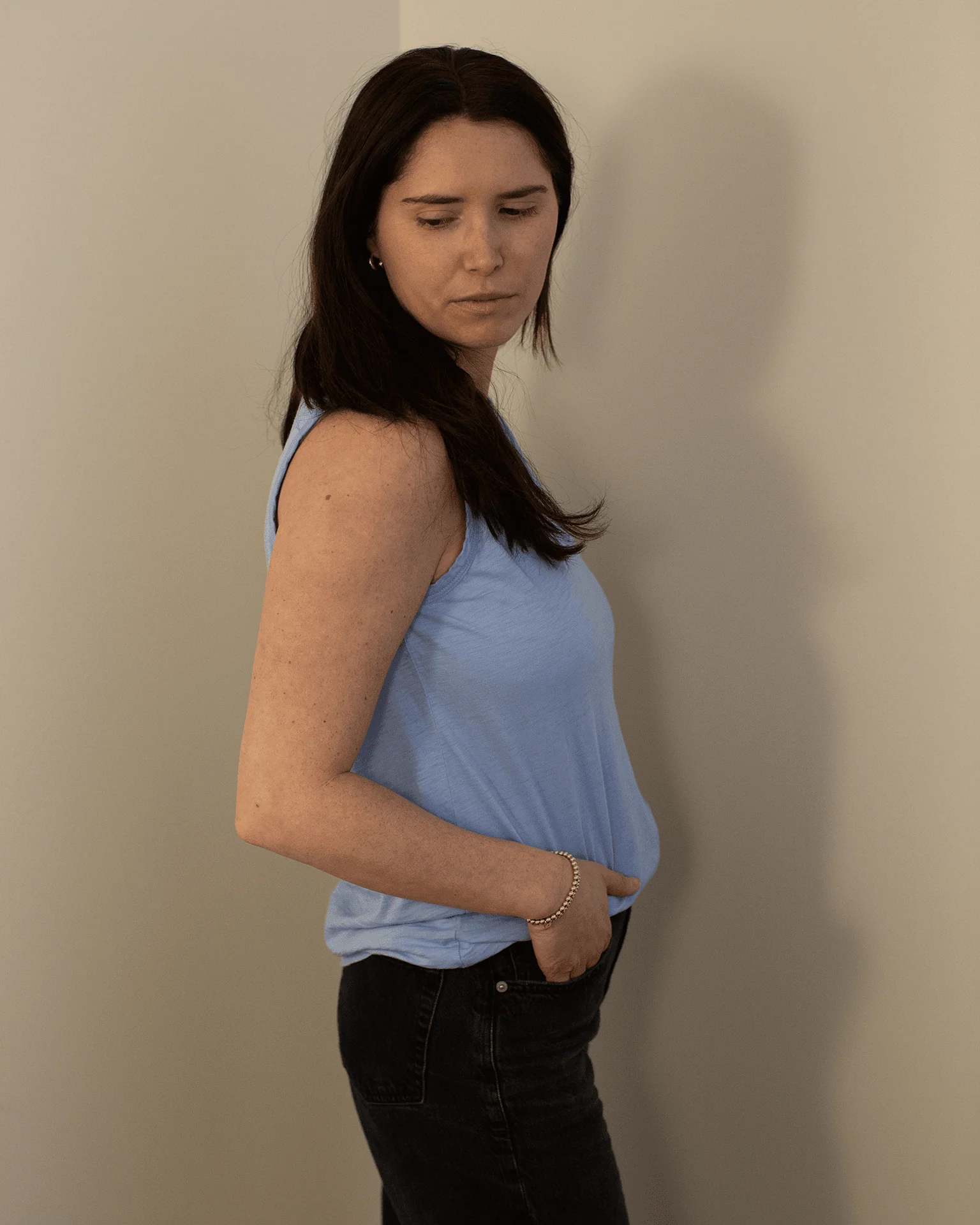 Taurus Crew Tank Top in Sailboat - Image 2