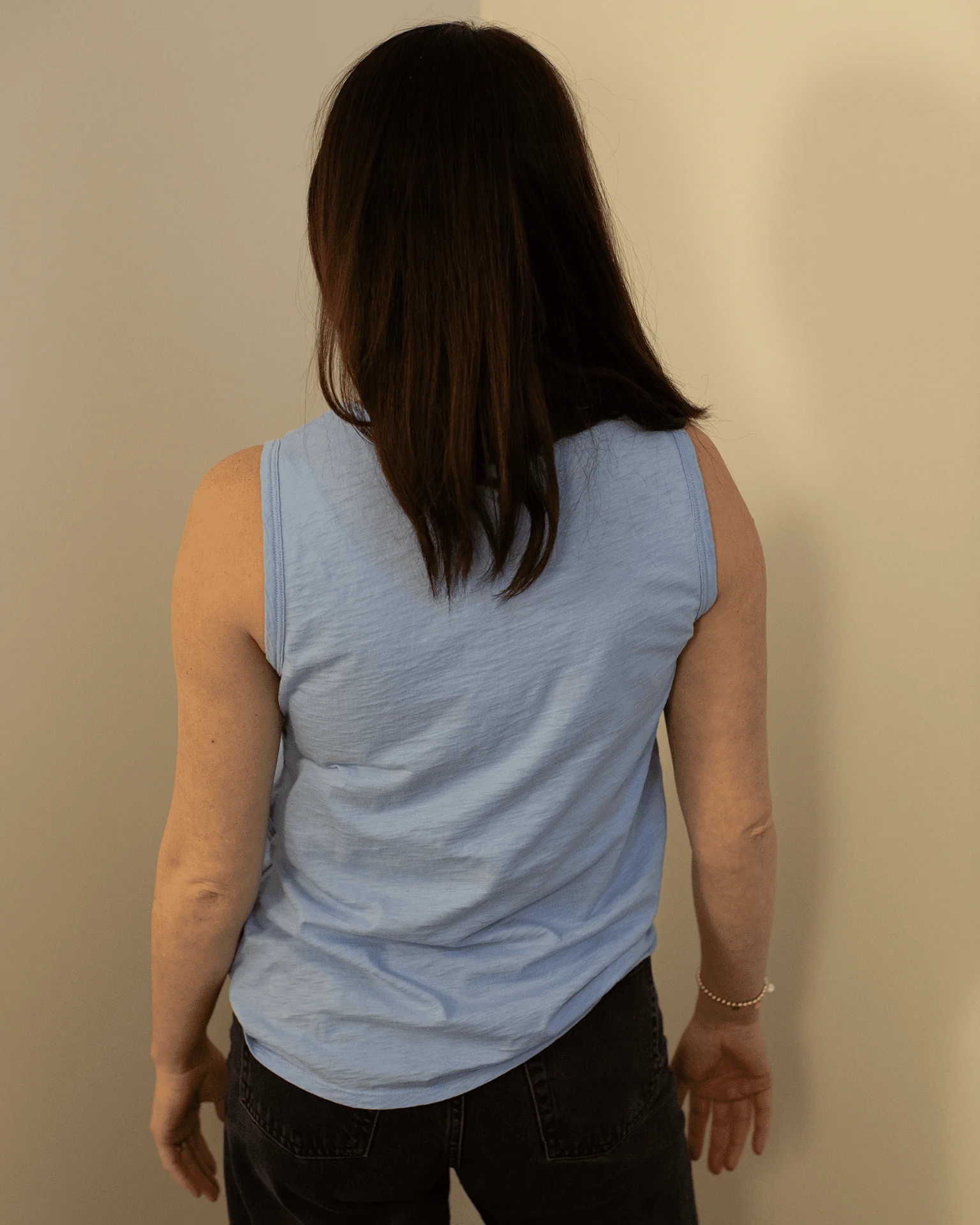 Taurus Crew Tank Top in Sailboat - Image 3