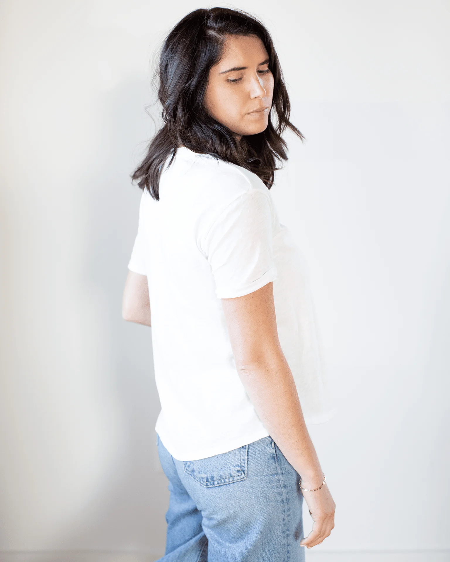 Tera S/S Tee in White - Image 4