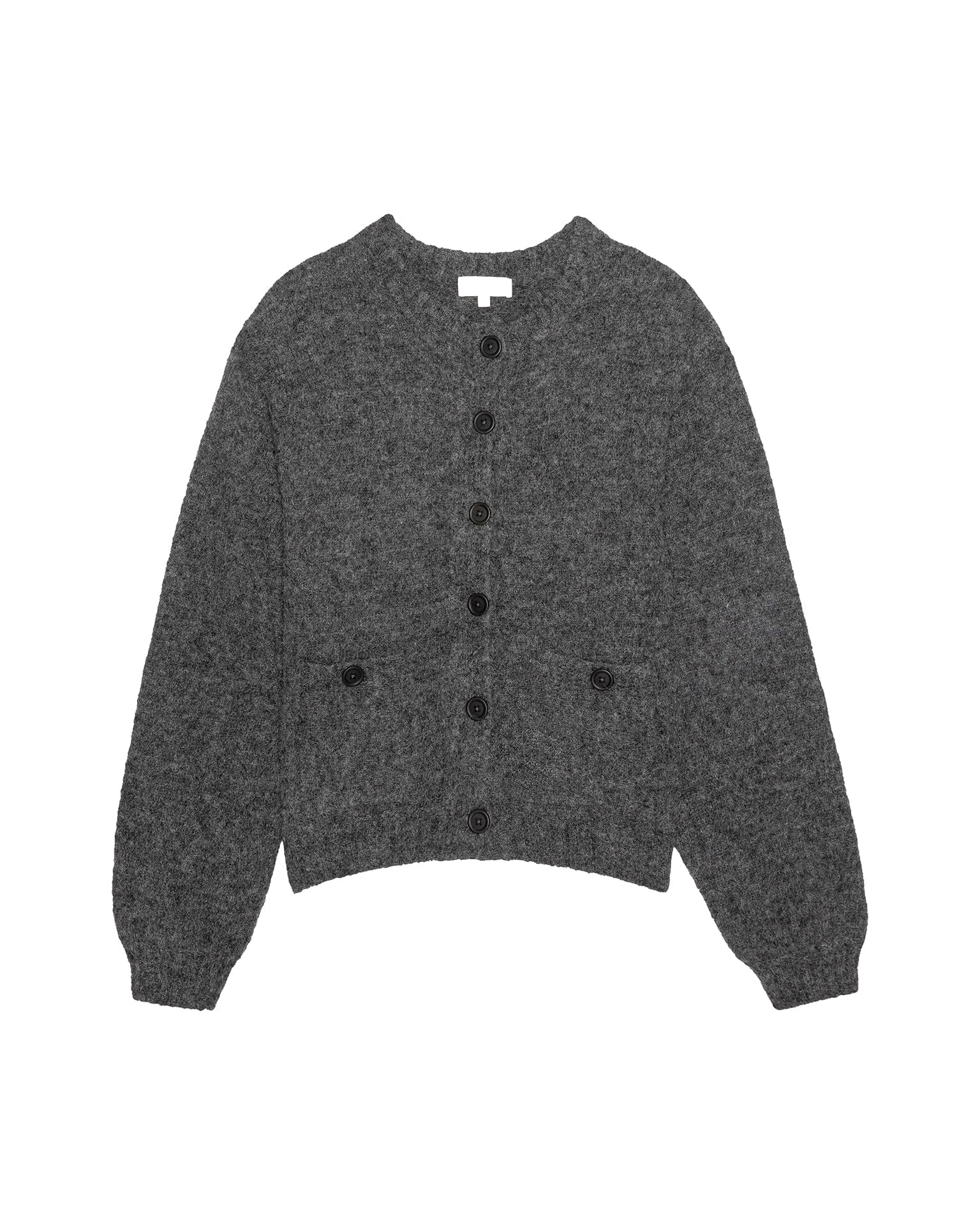 Tessa Cardigan in Heather Charcoal - Image 6