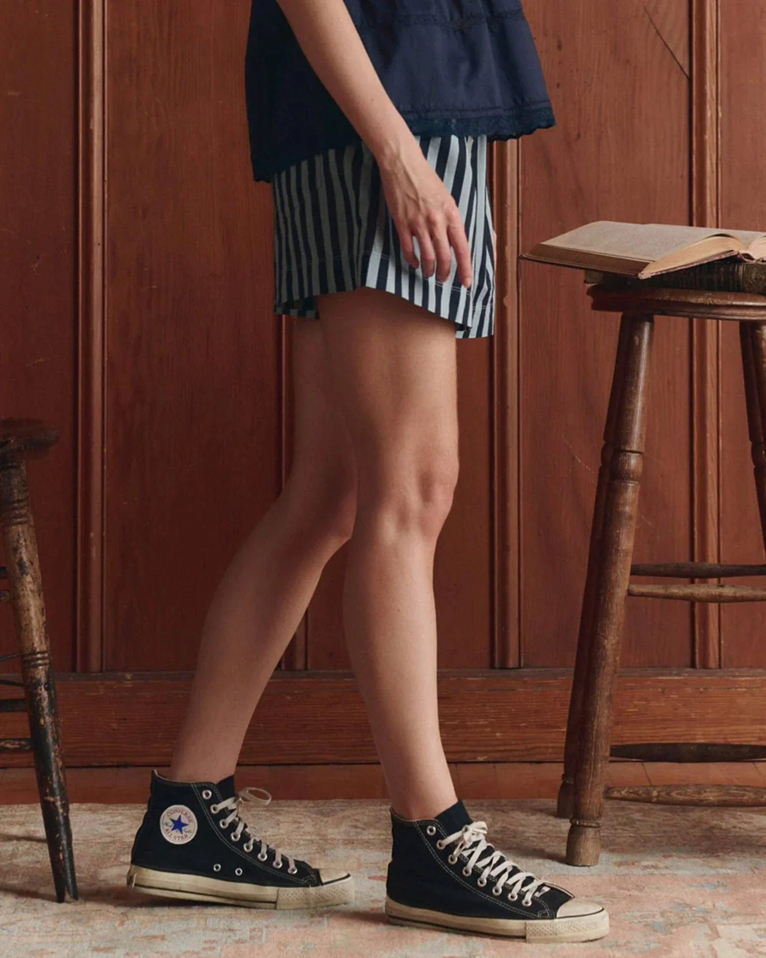 The Boxer Short in Blue Club Stripe - Image 3