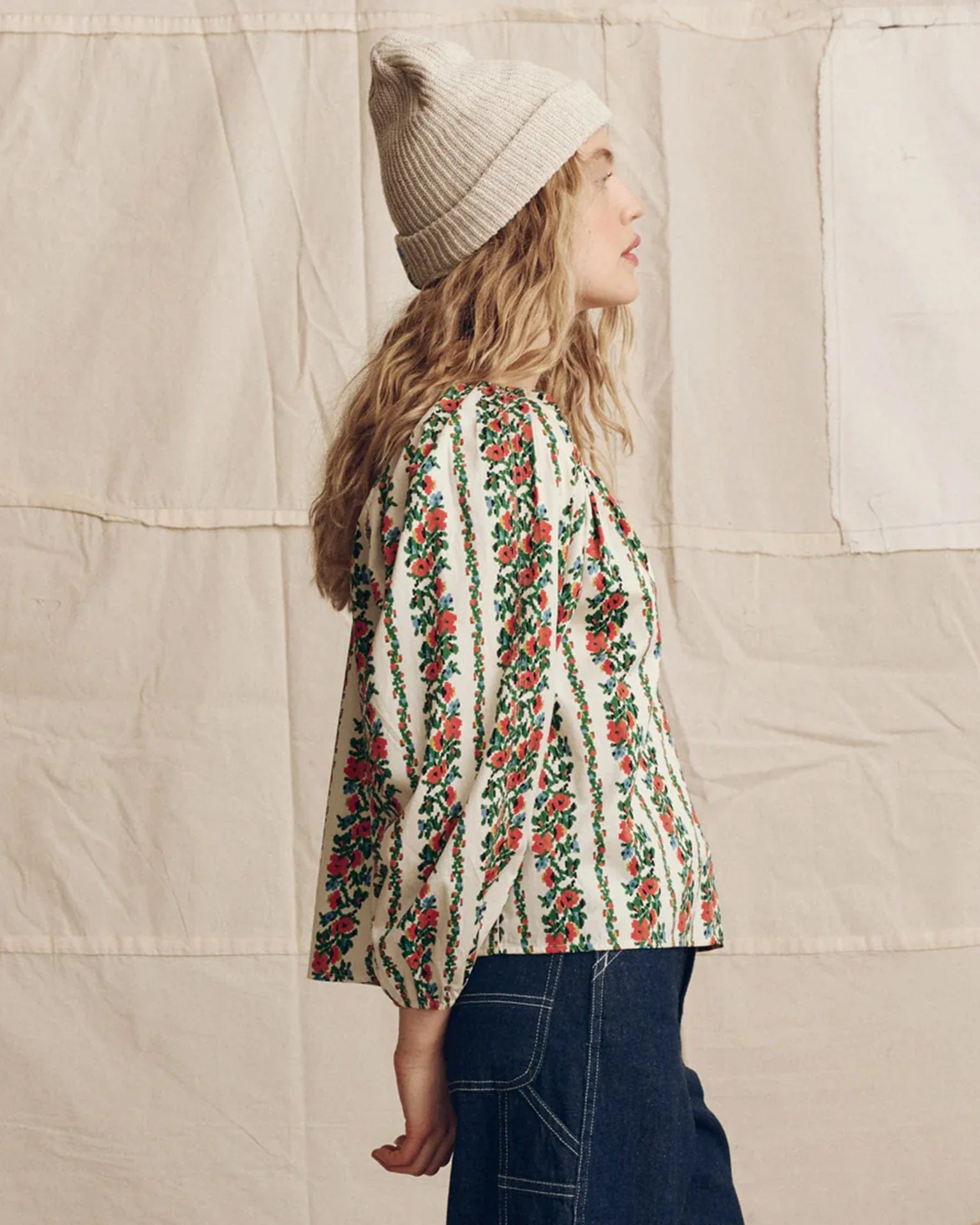 The Chariot Top in Tapestry Floral - Image 3