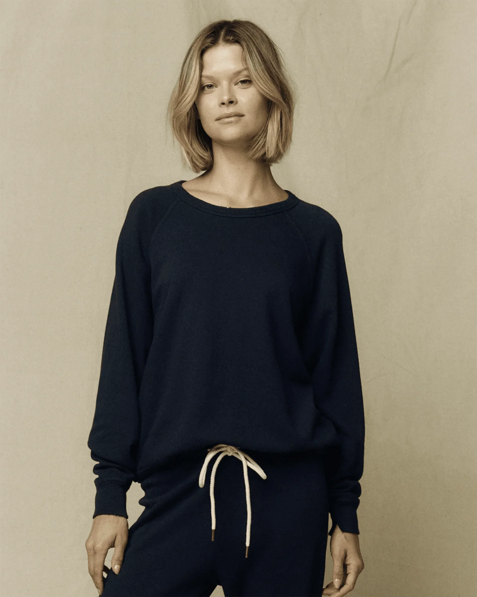 The College Sweatshirt in True Navy